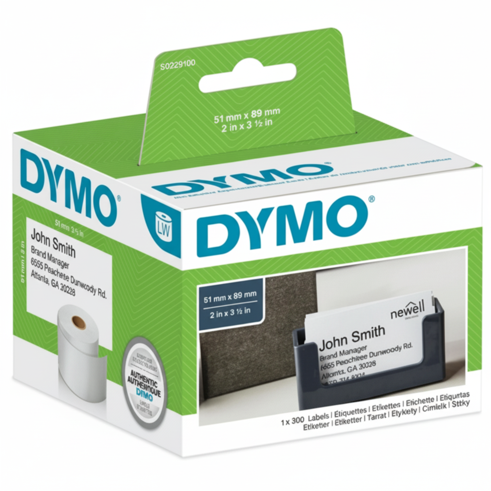 Original OEM Label DYMO LW-S0929100 (LW-S0929100) (White)