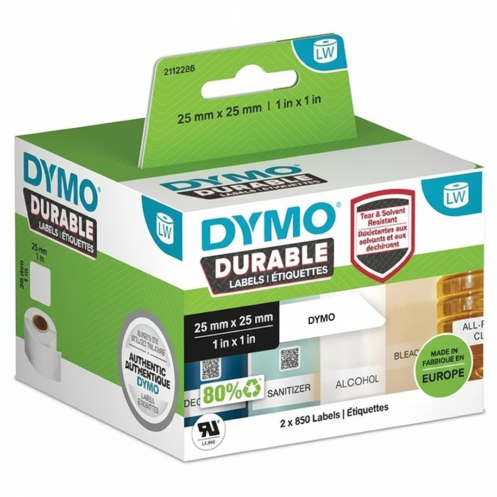 Original OEM Label DYMO D-LW-2112286 (D-LW-2112286) (White)