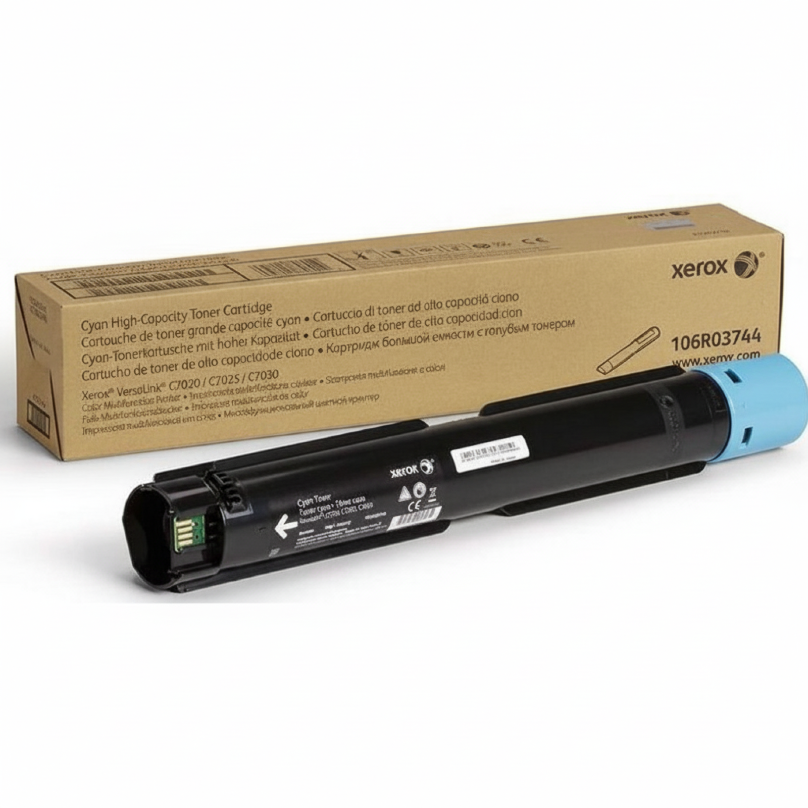 Original OEM Toner Xerox C7020 C (106R03752) (Cyan)