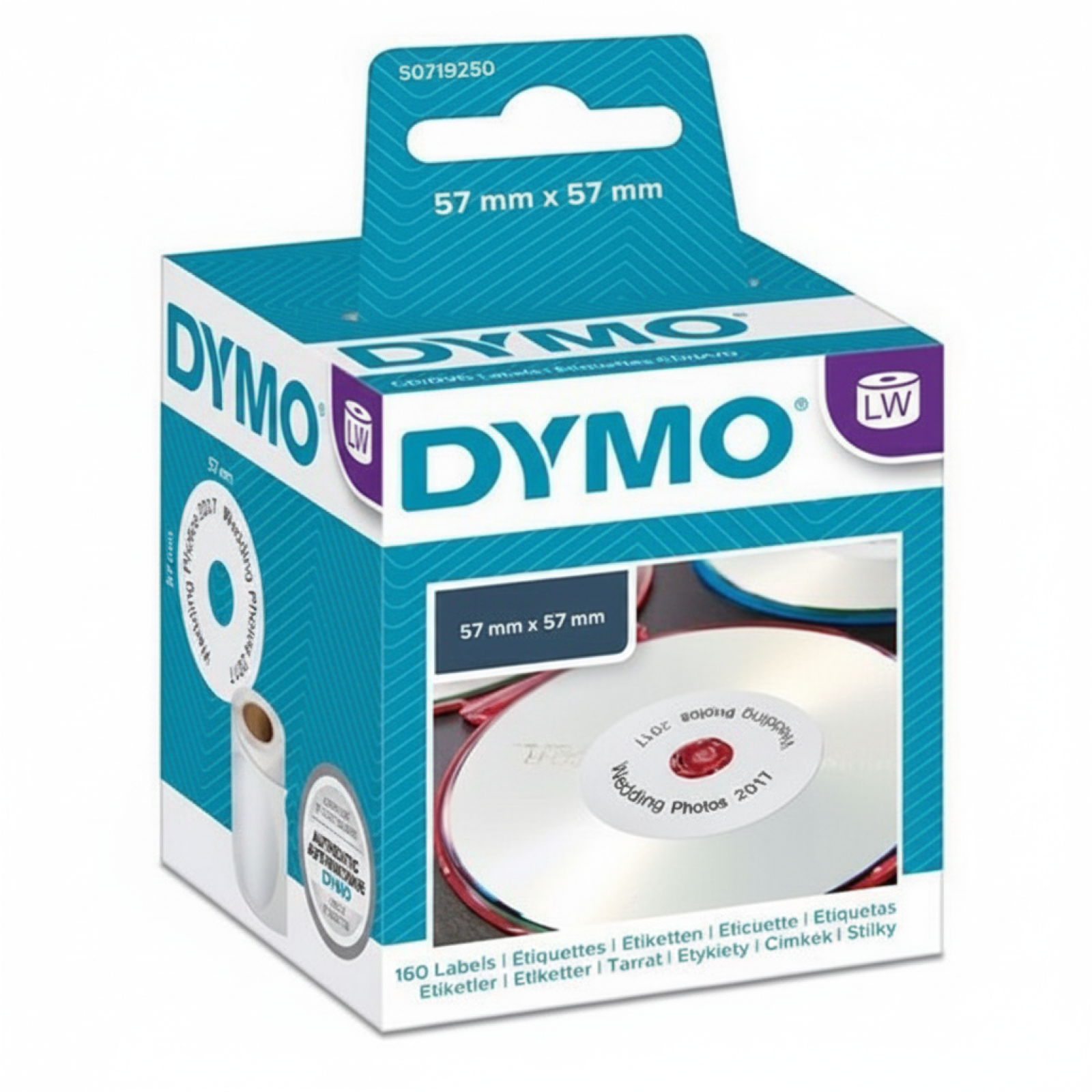 Original OEM Label DYMO LW-14681 (LW-14681) (White)