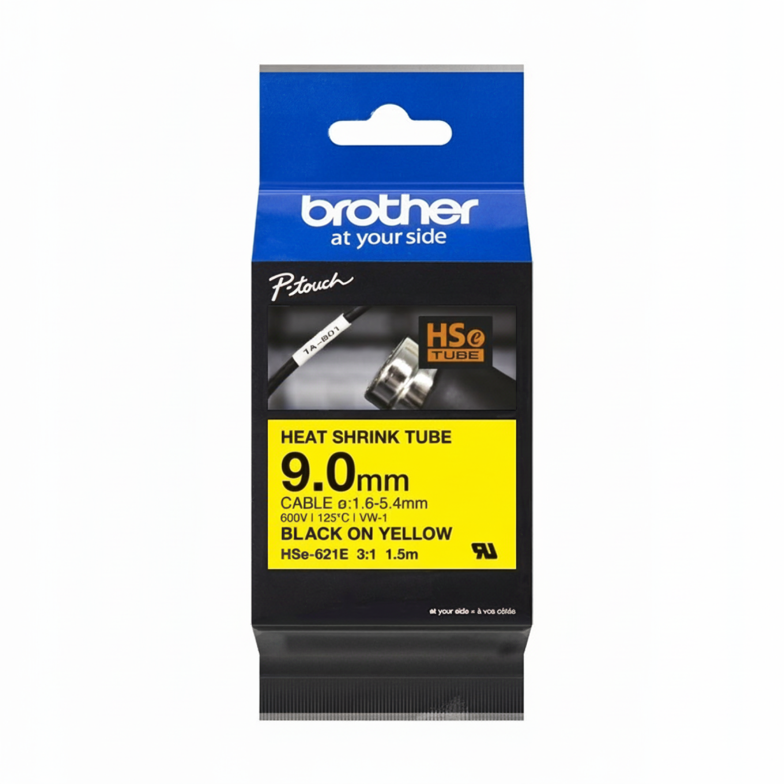 Original OEM Heat Shrink Tube Brother HSe-621 (HSe-621) (Yellow)