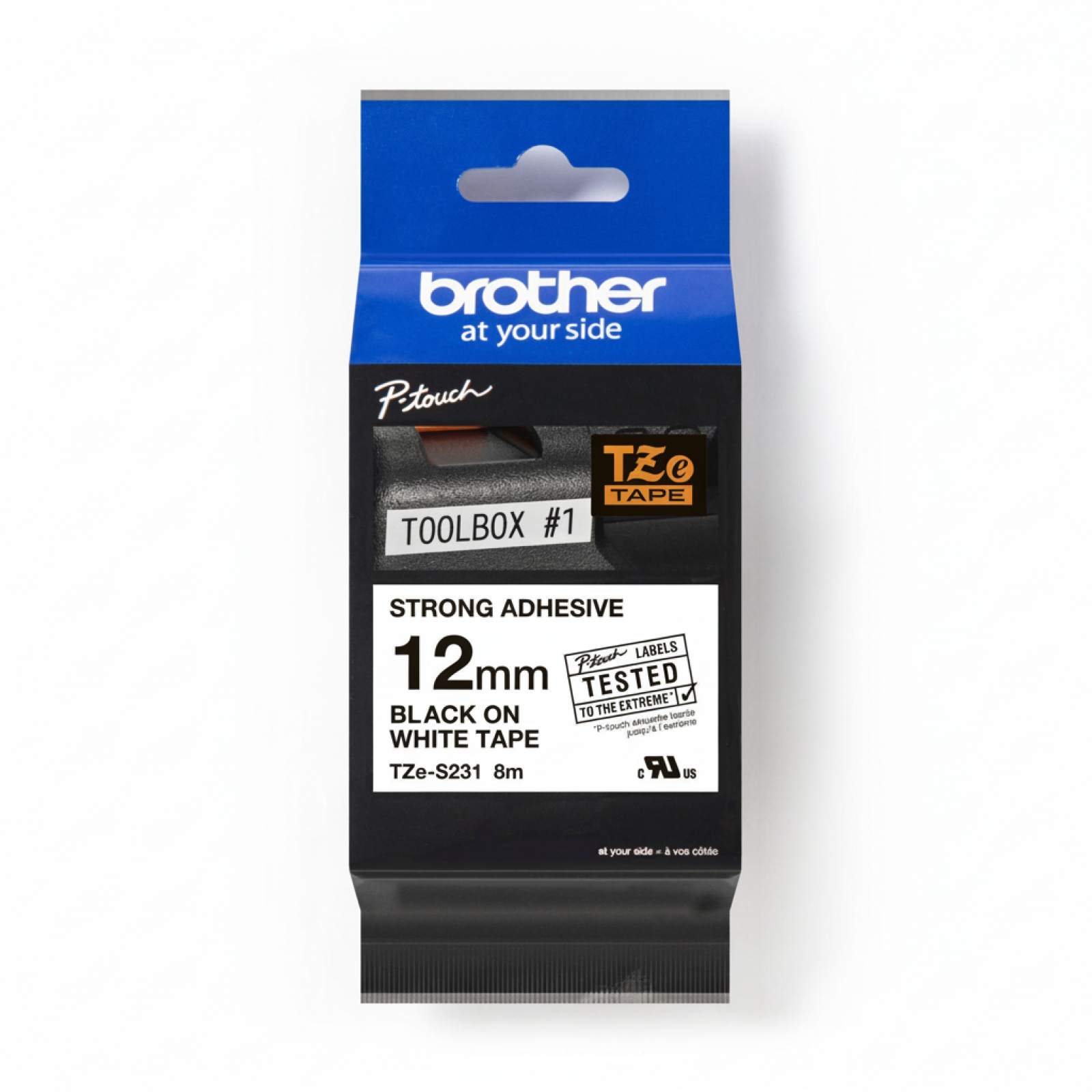 Original OEM Heat Shrink Tube Brother HSe-231 (HSe-231) (White) (11,2 mm, 1,5 m)