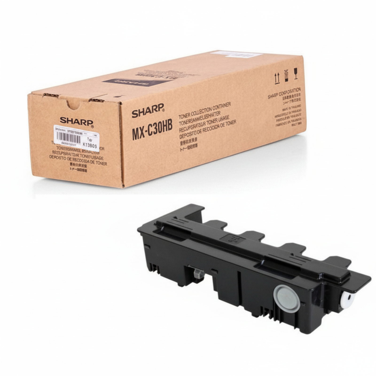 Original OEM Waste Toner Tank Sharp MX-C30HB (MXC30HB)