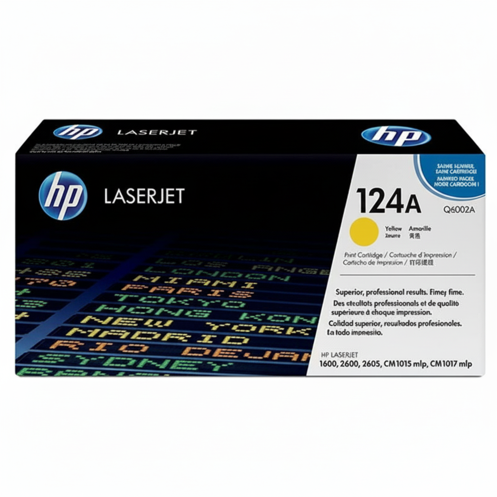 Original OEM Toner HP 124A (Q6002A) (Yellow)