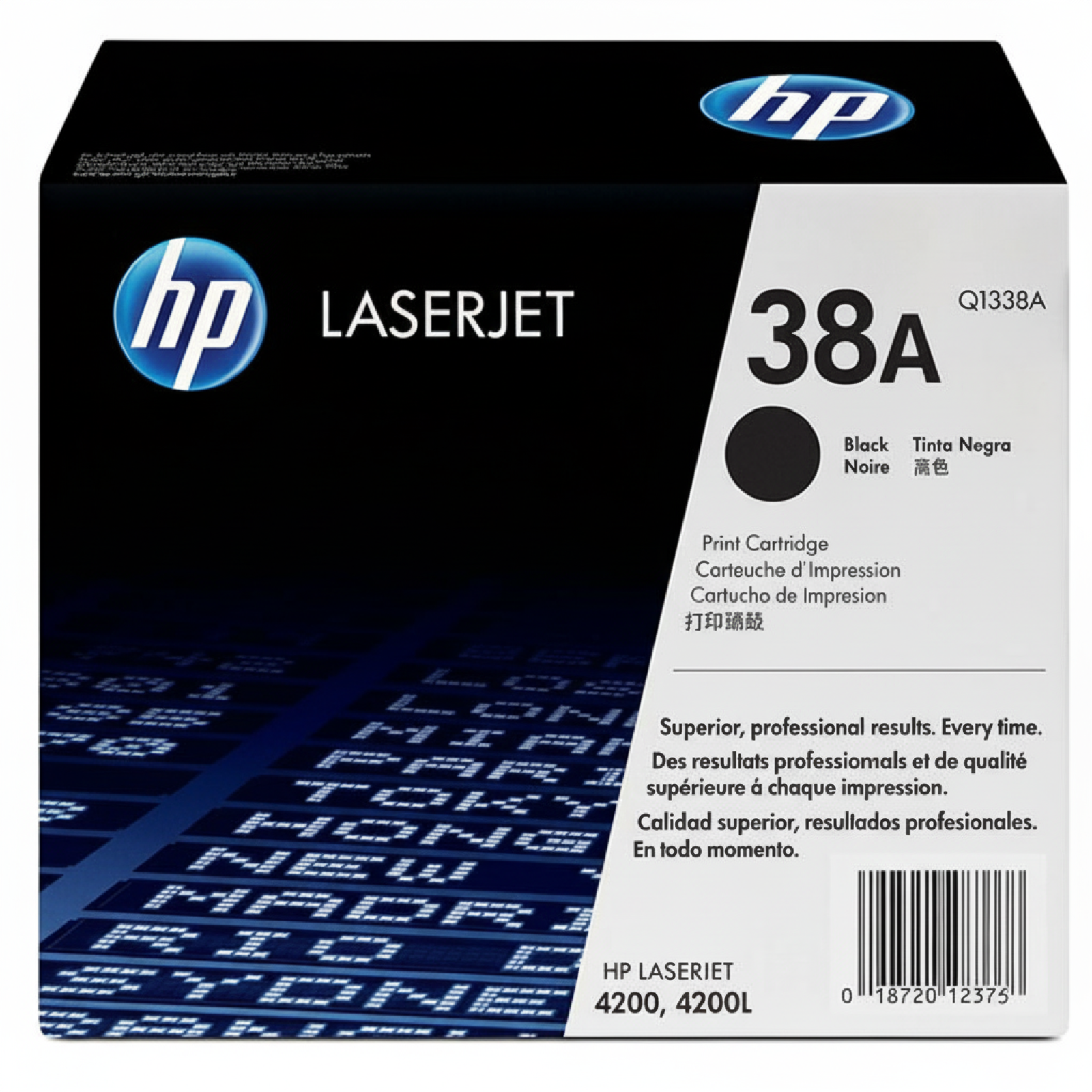 Original OEM Toner HP 38A (Q1338A) (Black)