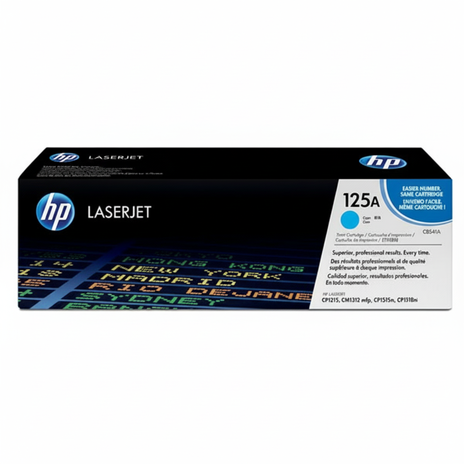 Original OEM Toner HP 125A (CB541A) (Cyan)