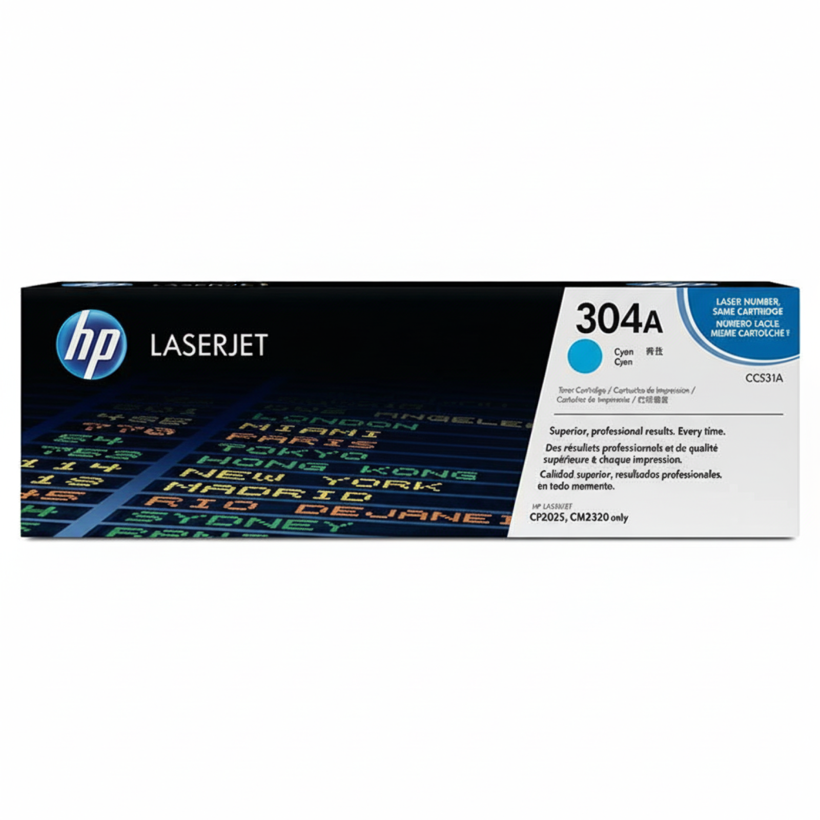 Original OEM Toner HP 304A (CC531A) (Cyan)