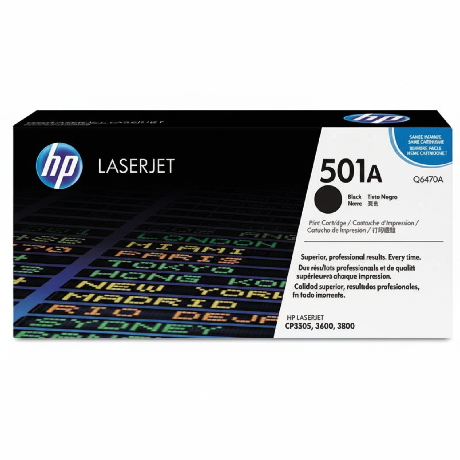 Original OEM Toner HP 501A (Q6470A) (Black)