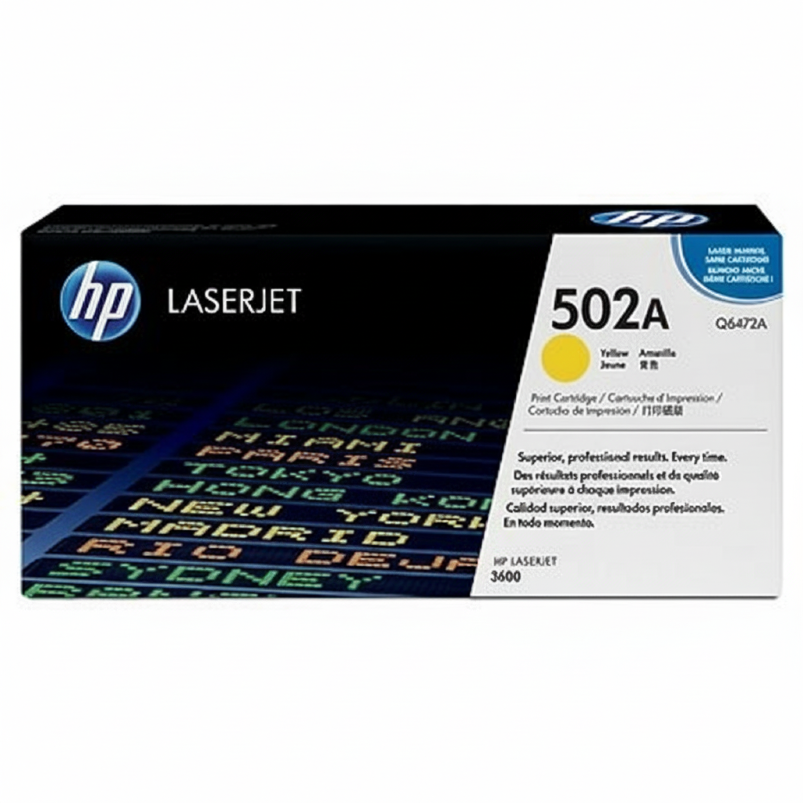 Original OEM Toner HP 502A (Q6472A) (Yellow)