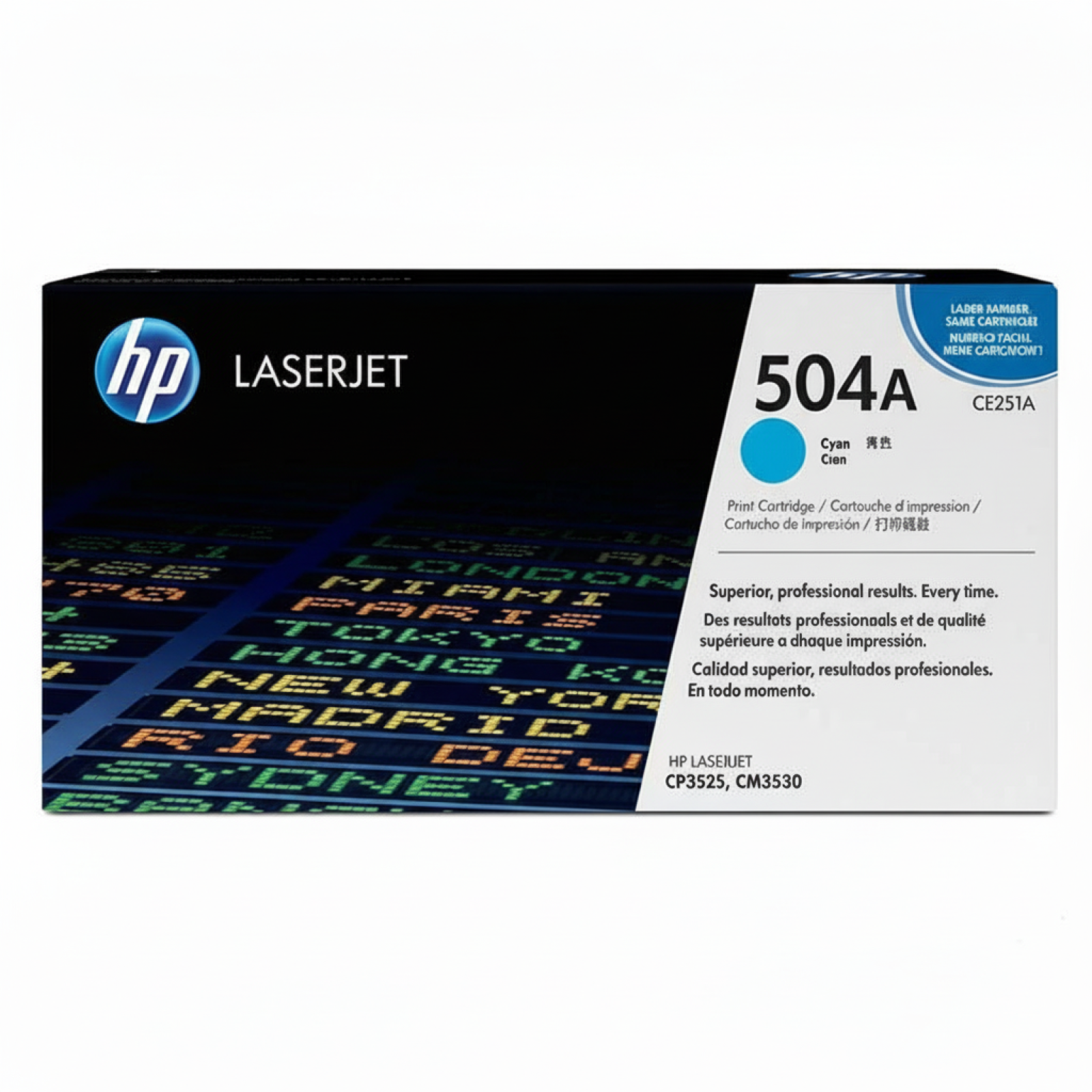 Original OEM Toner HP 504A (CE251A) (Cyan)