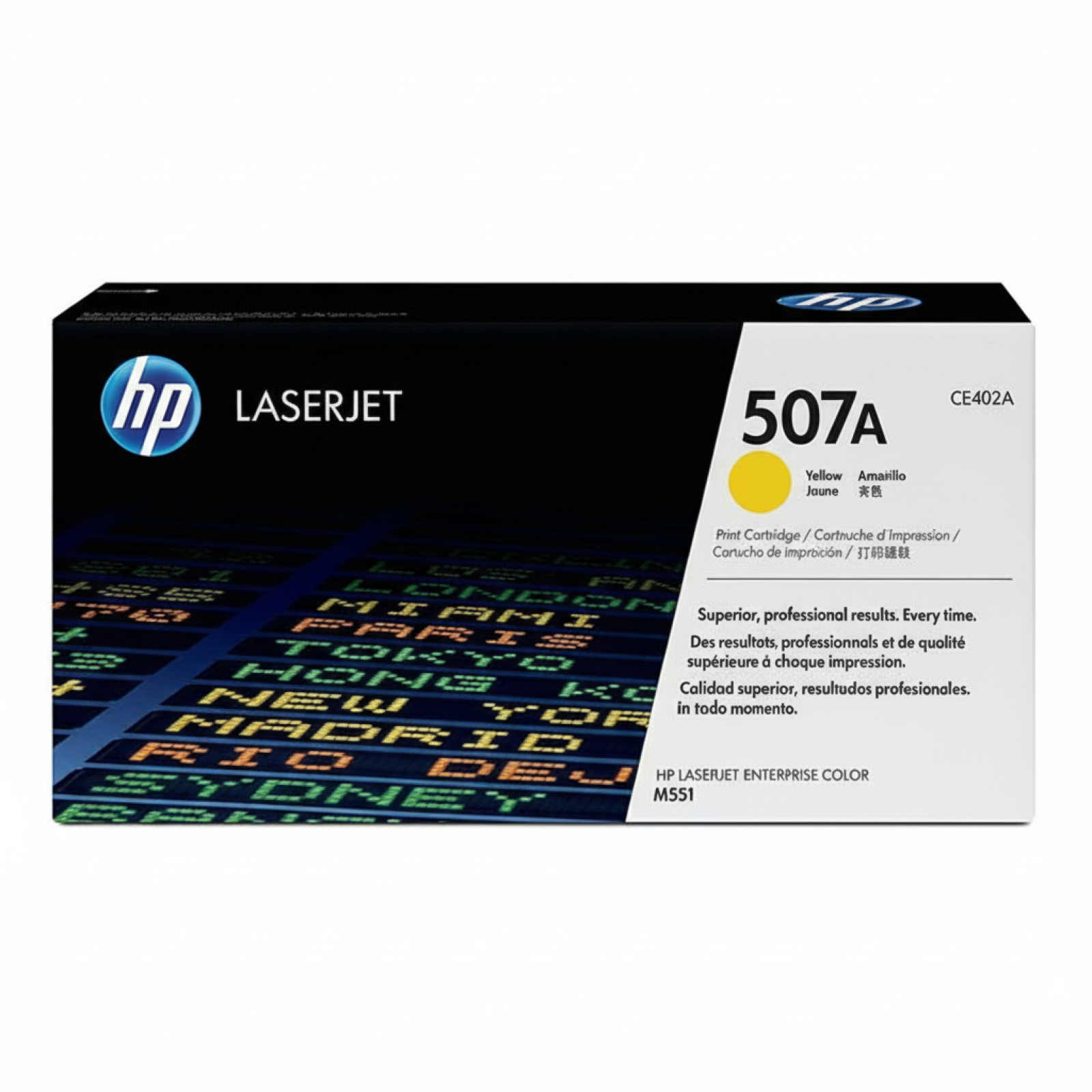 Original OEM Toner HP 507A (CE402A) (Yellow)