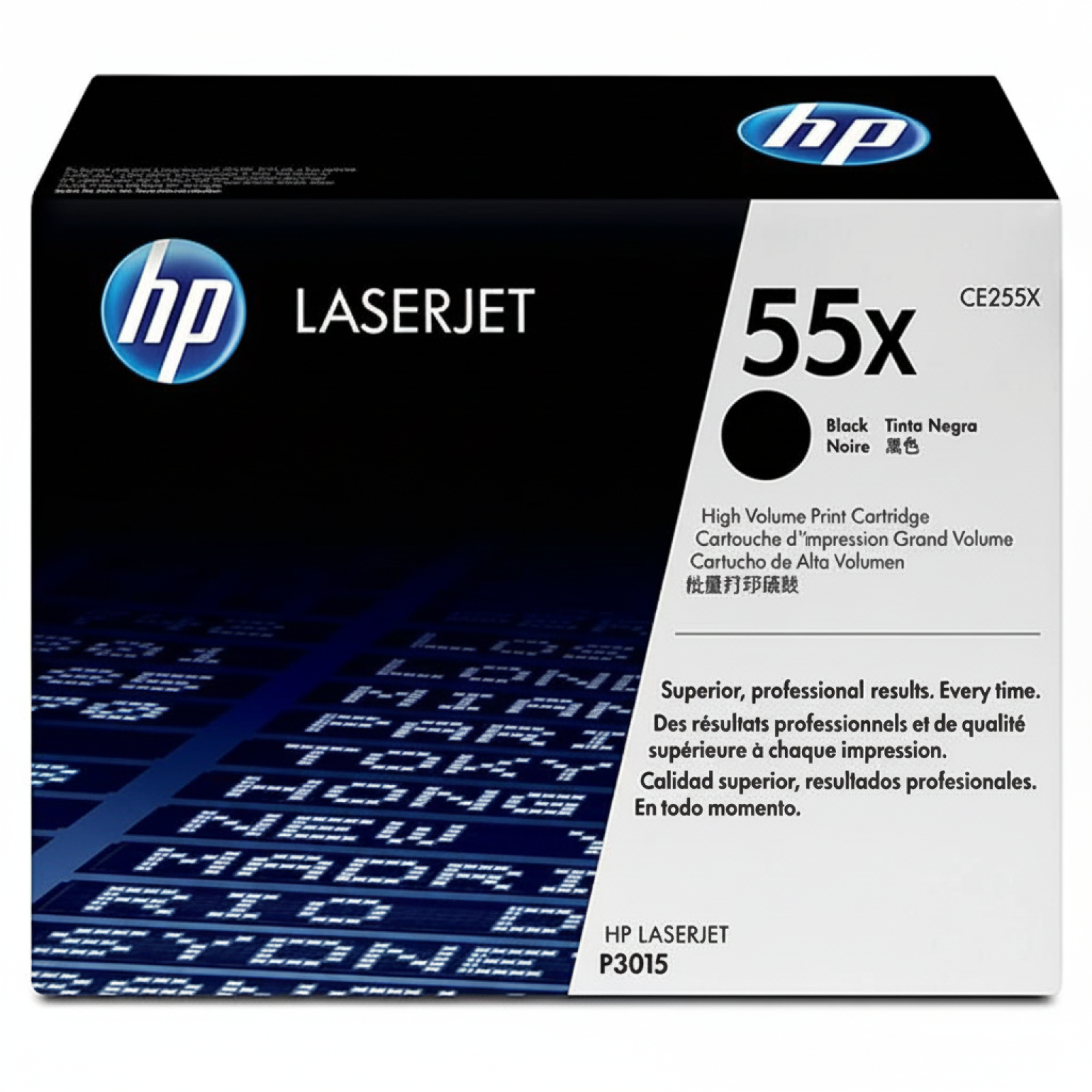 Original OEM Toner HP 55X (CE255X) (Black)