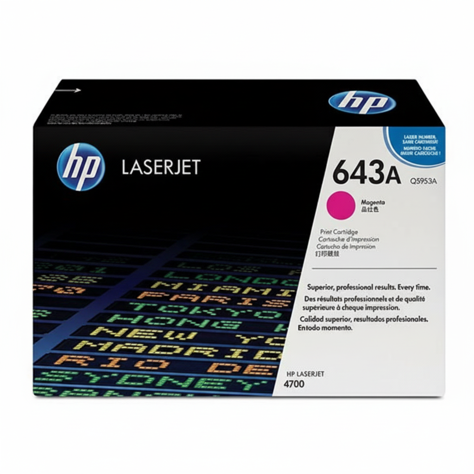 Original OEM Toner HP 643A (Q5953A) (Magenta)