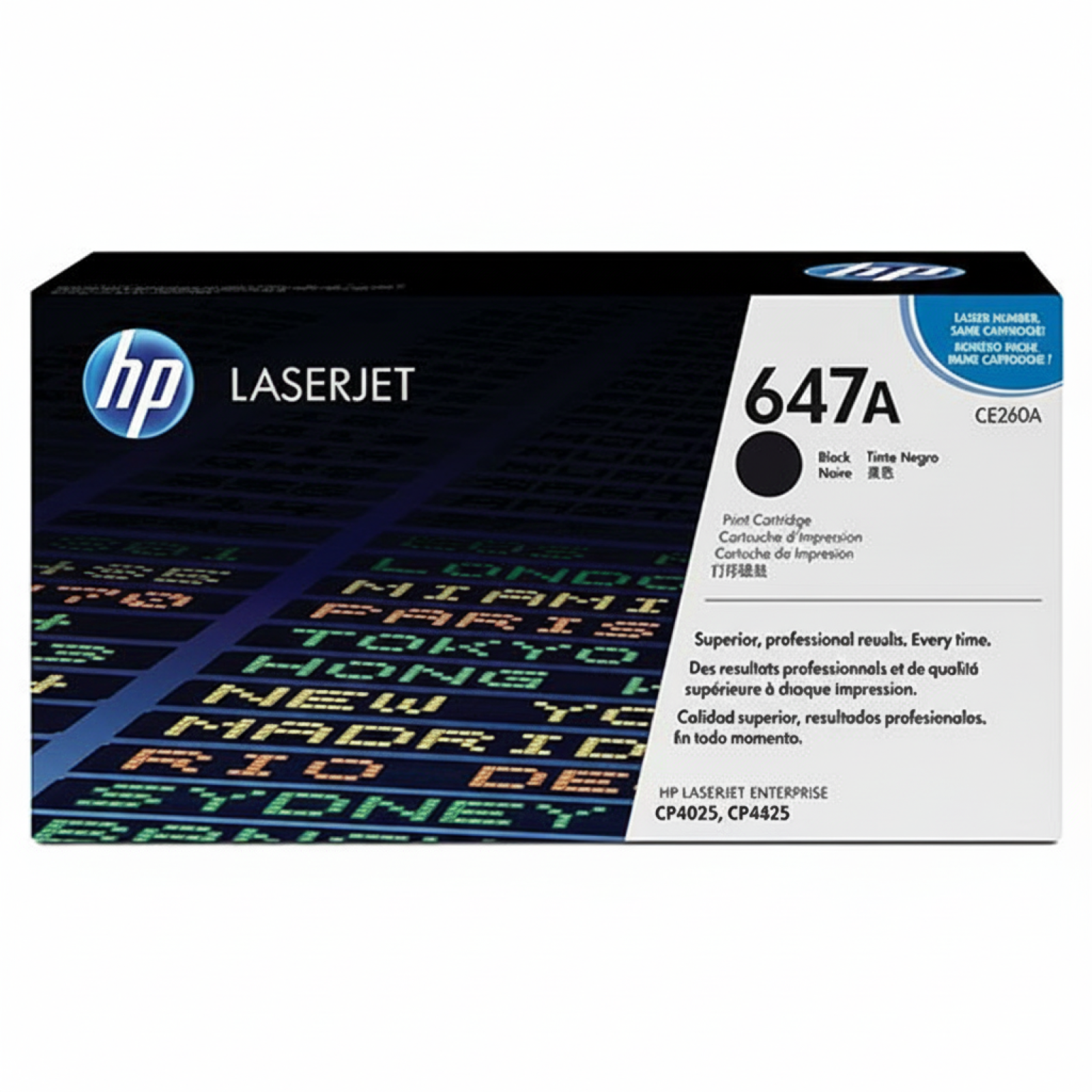 Original OEM Toner HP 647A (CE260A) (Black)