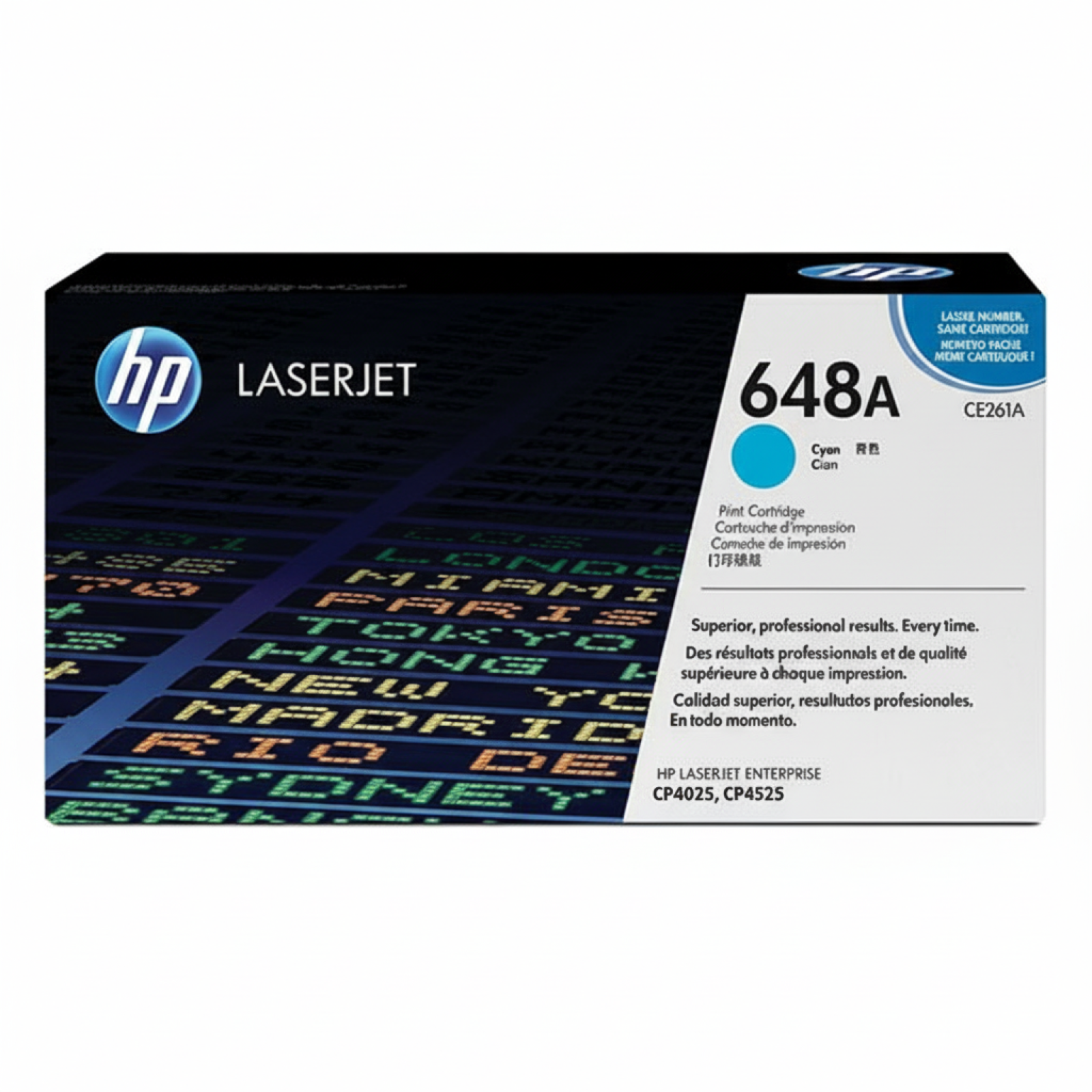 Original OEM Toner HP 648A (CE261A) (Cyan)