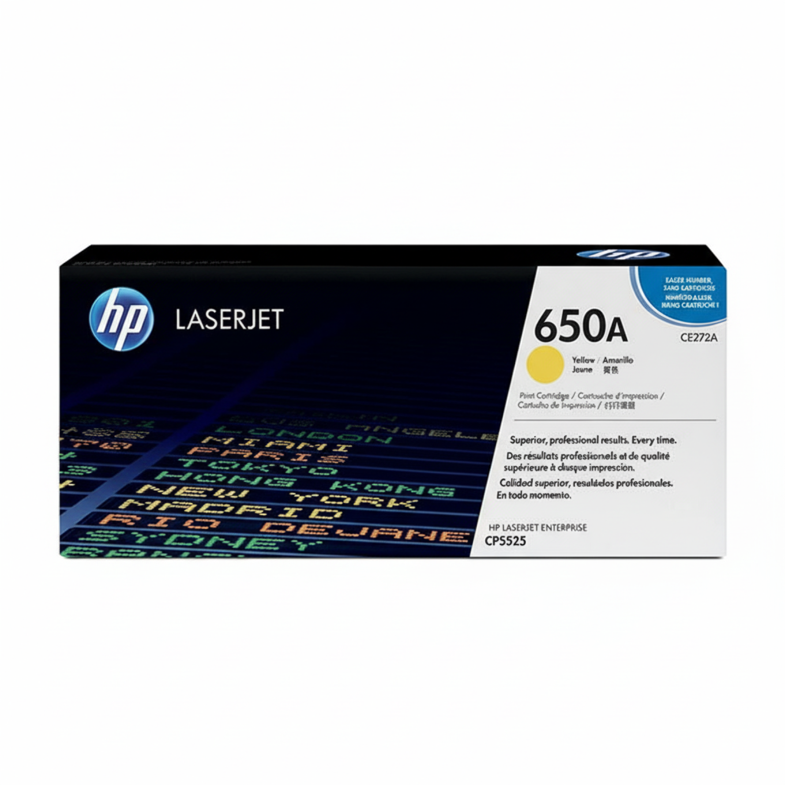 Original OEM Toner HP 650A (CE272A) (Yellow)
