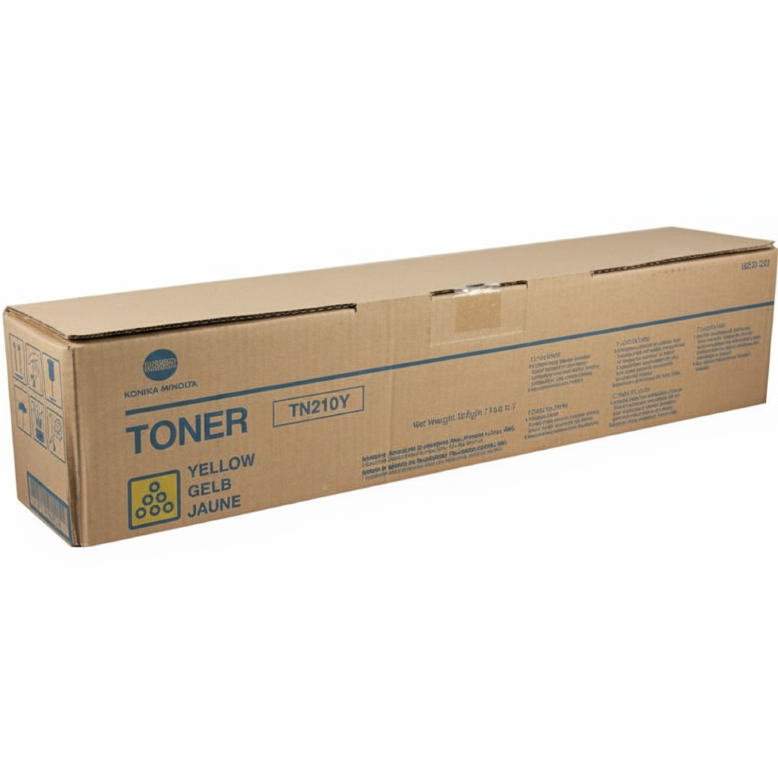 Original OEM Toner KM TN-210Y (8938510) (Yellow)