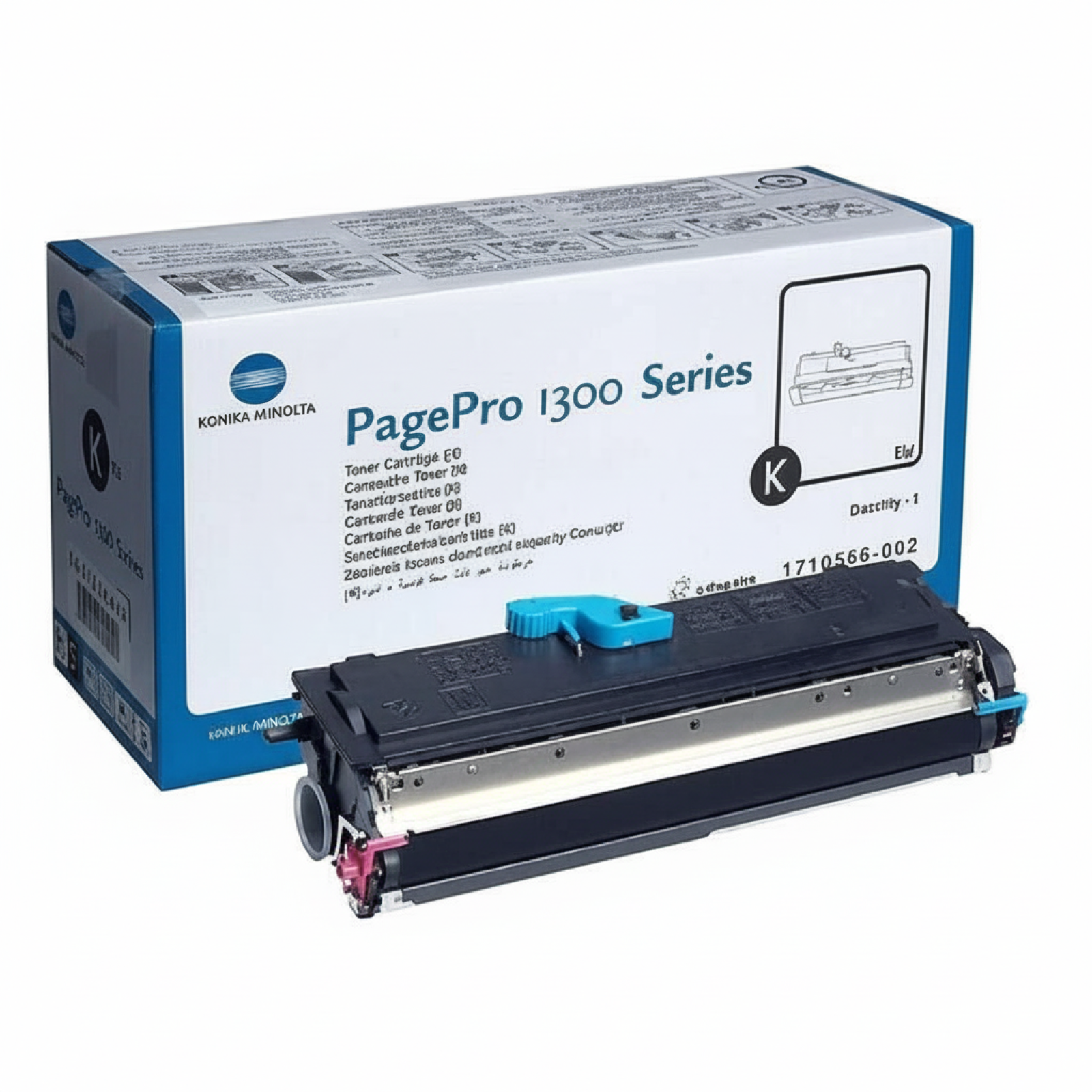 Original OEM Toner KM PP 1300 1380 XL (1710567002) (Black)
