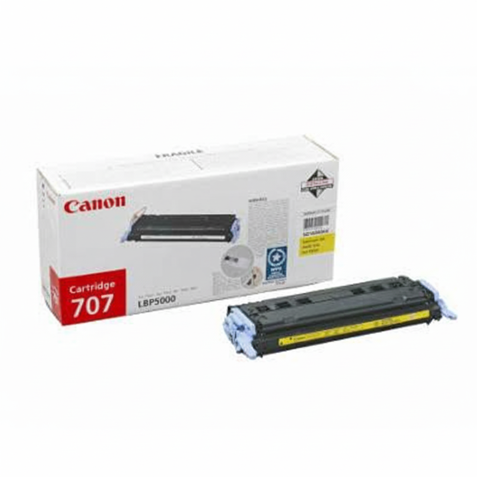 Original OEM Toner Canon CRG-707 Y (9421A004AA) (Yellow)