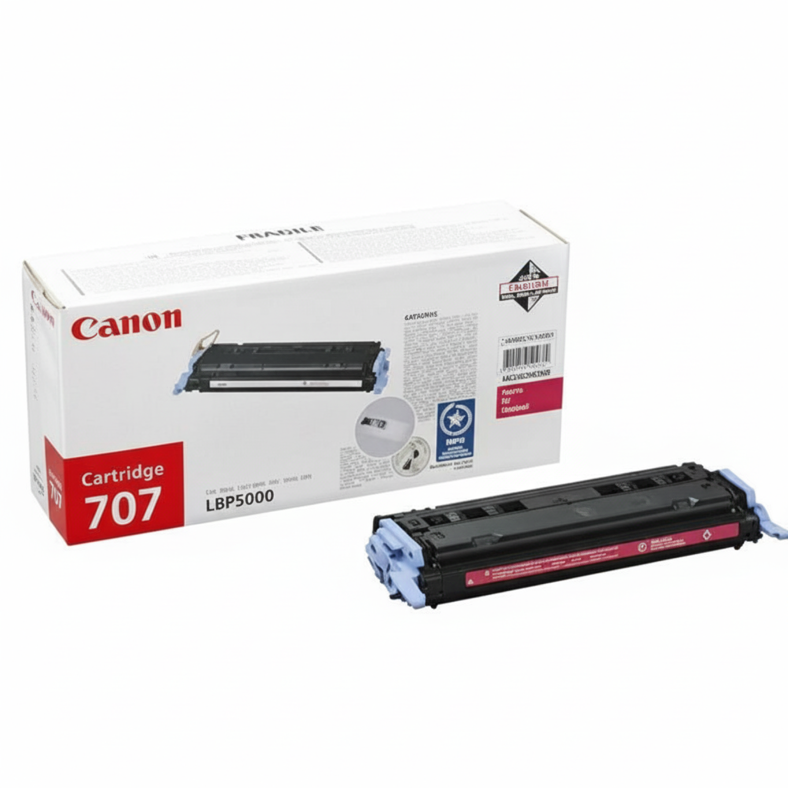 Original OEM Toner Canon CRG-707 M (9422A004AA) (Magenta)