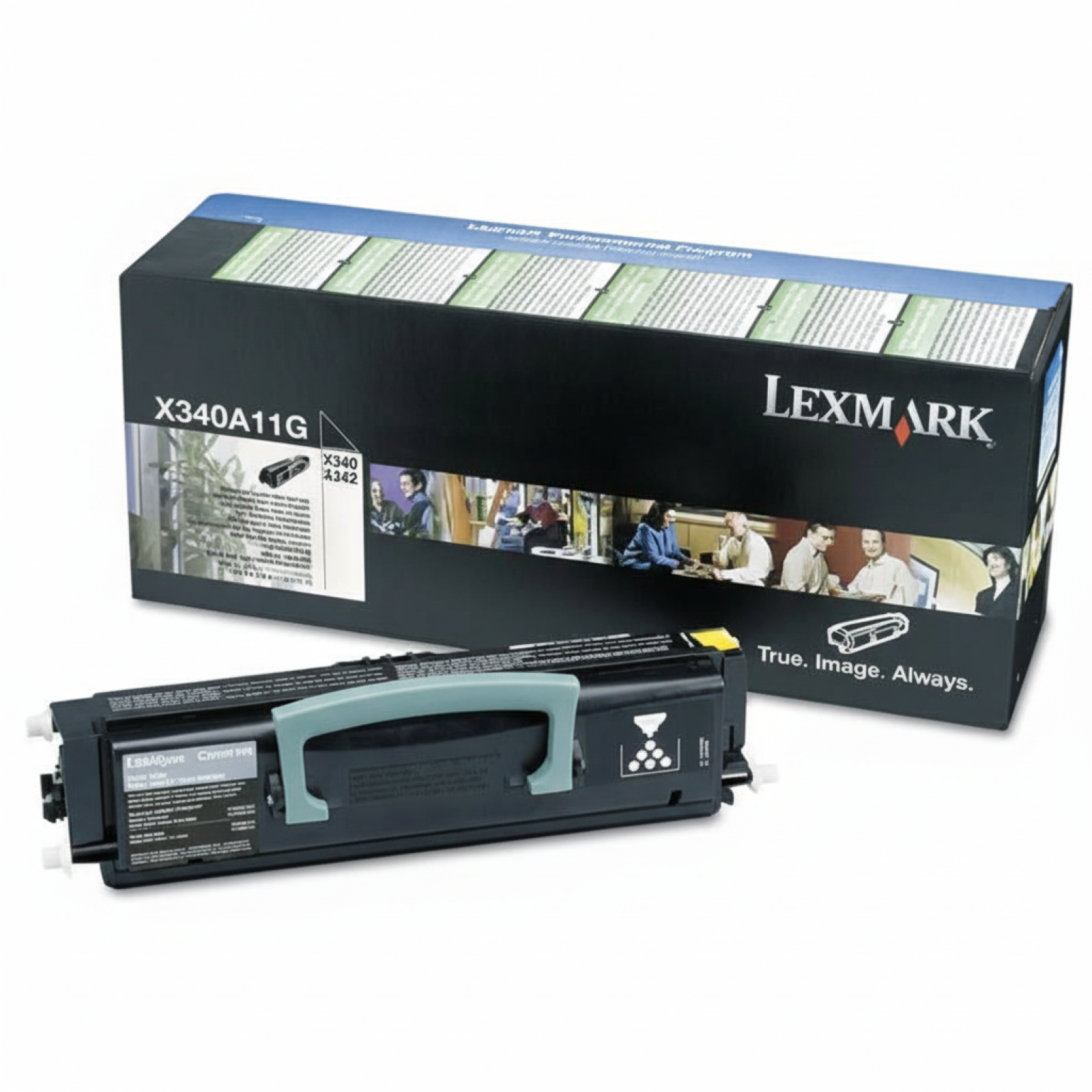Original OEM Toner Lexmark X340 H (X340H11G) (Black)