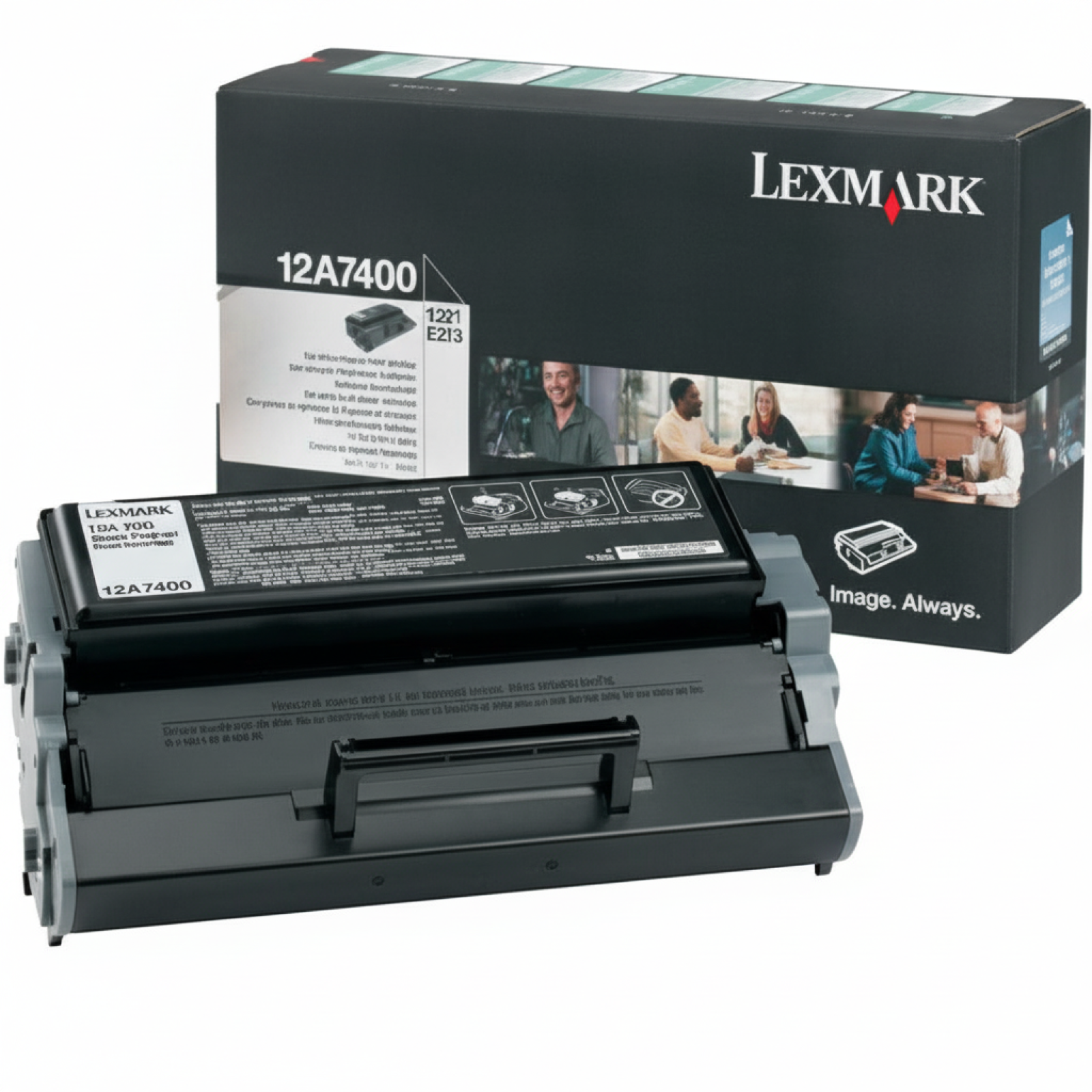 Original OEM Toner Lexmark E321 (12A7400) (Black)