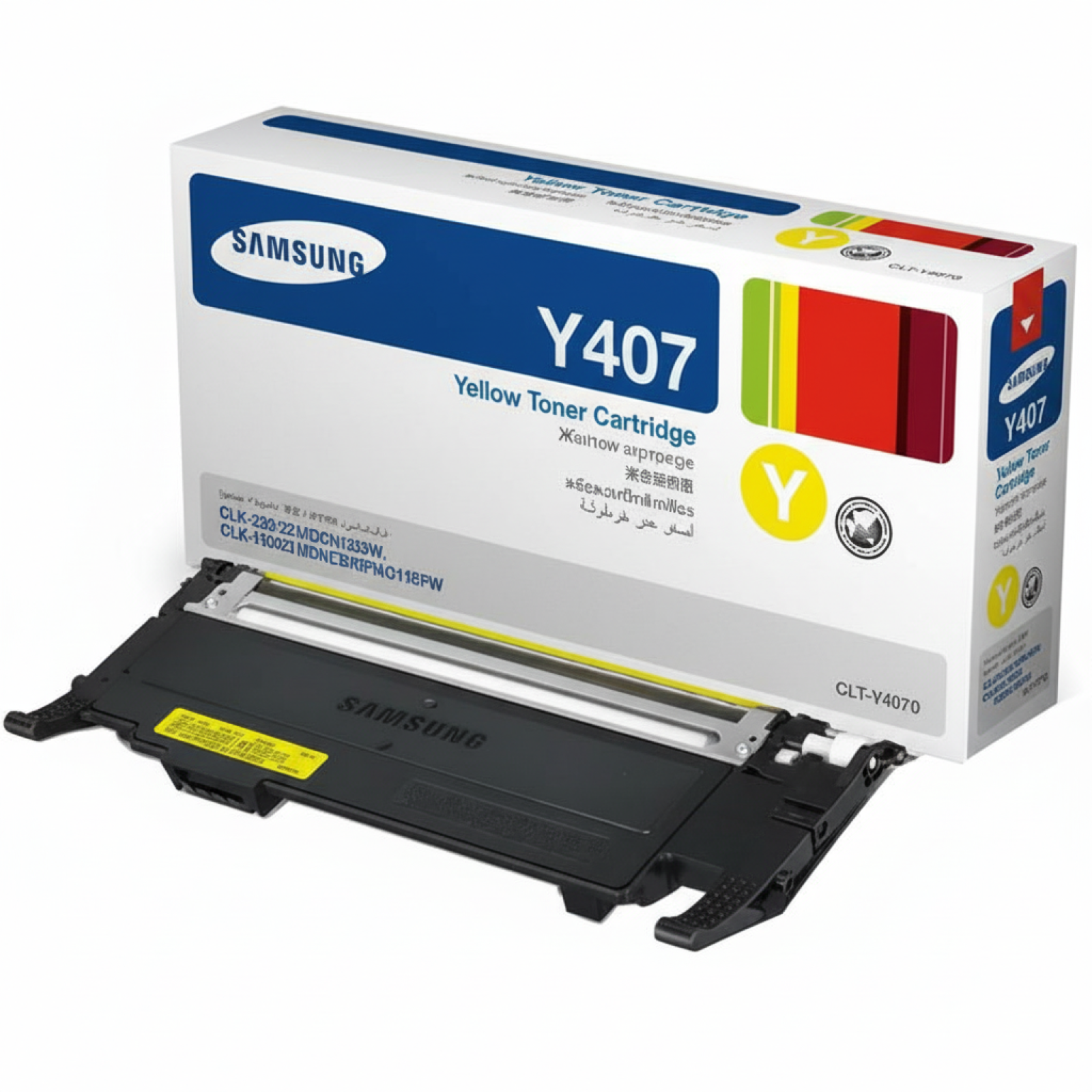Original OEM Toner Samsung CLT-Y4072S (SU472A) (Yellow)