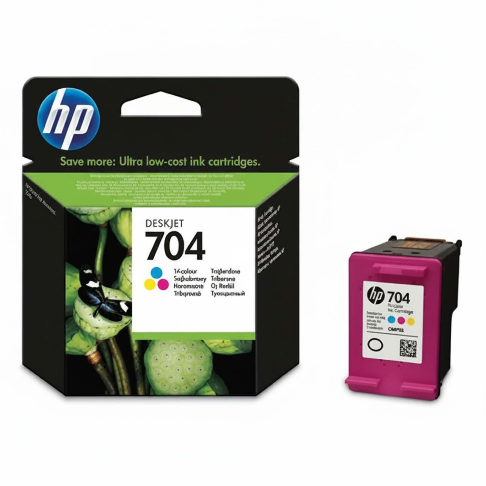 Original OEM Ink Cartridge HP 704 (CN693AE) (Color)