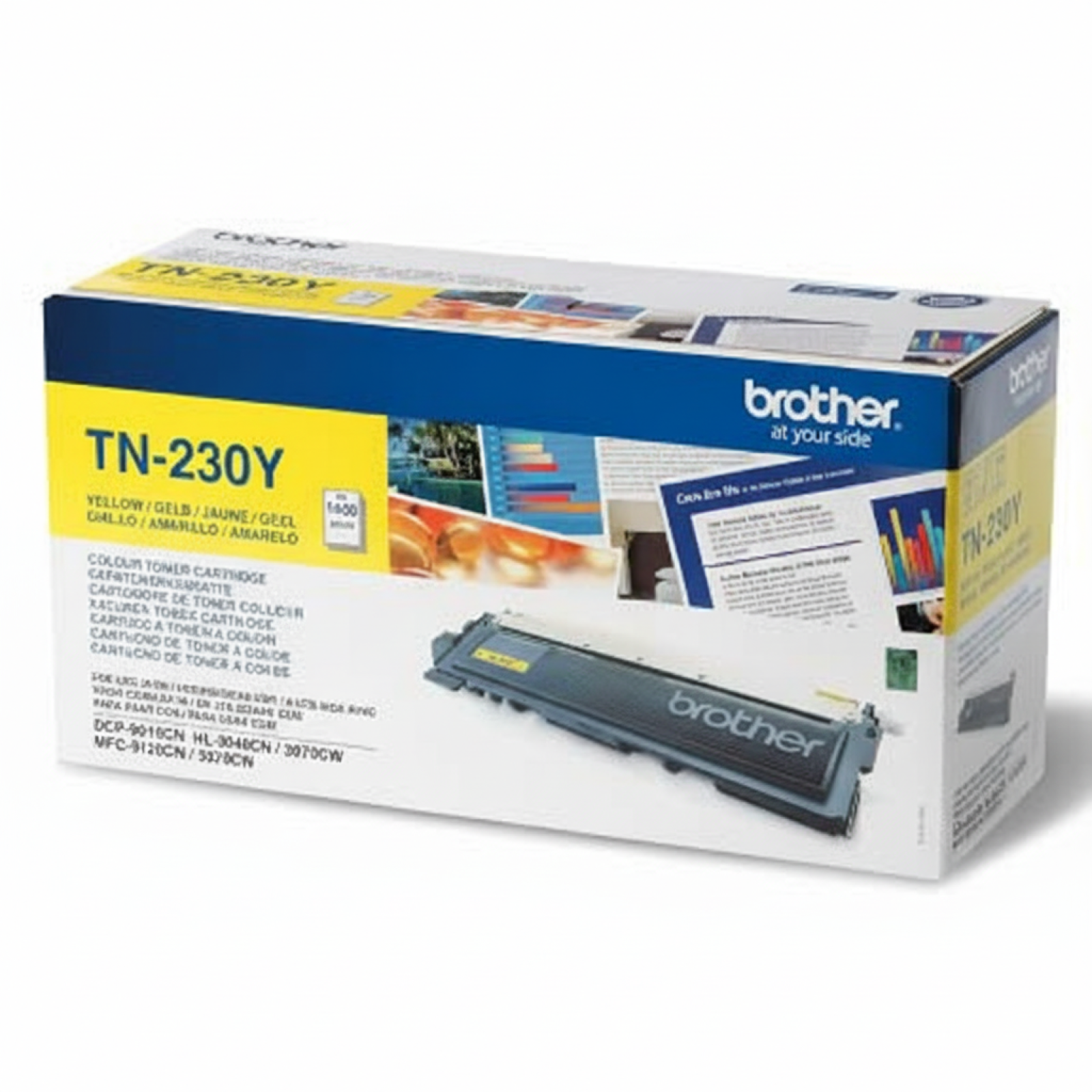 Original OEM Toner Brother TN-230Y (TN230Y) (Yellow)