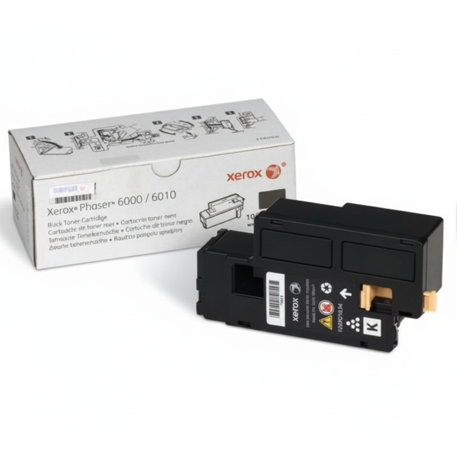 Original OEM Toner Xerox 6000 K (106R01634) (Black)