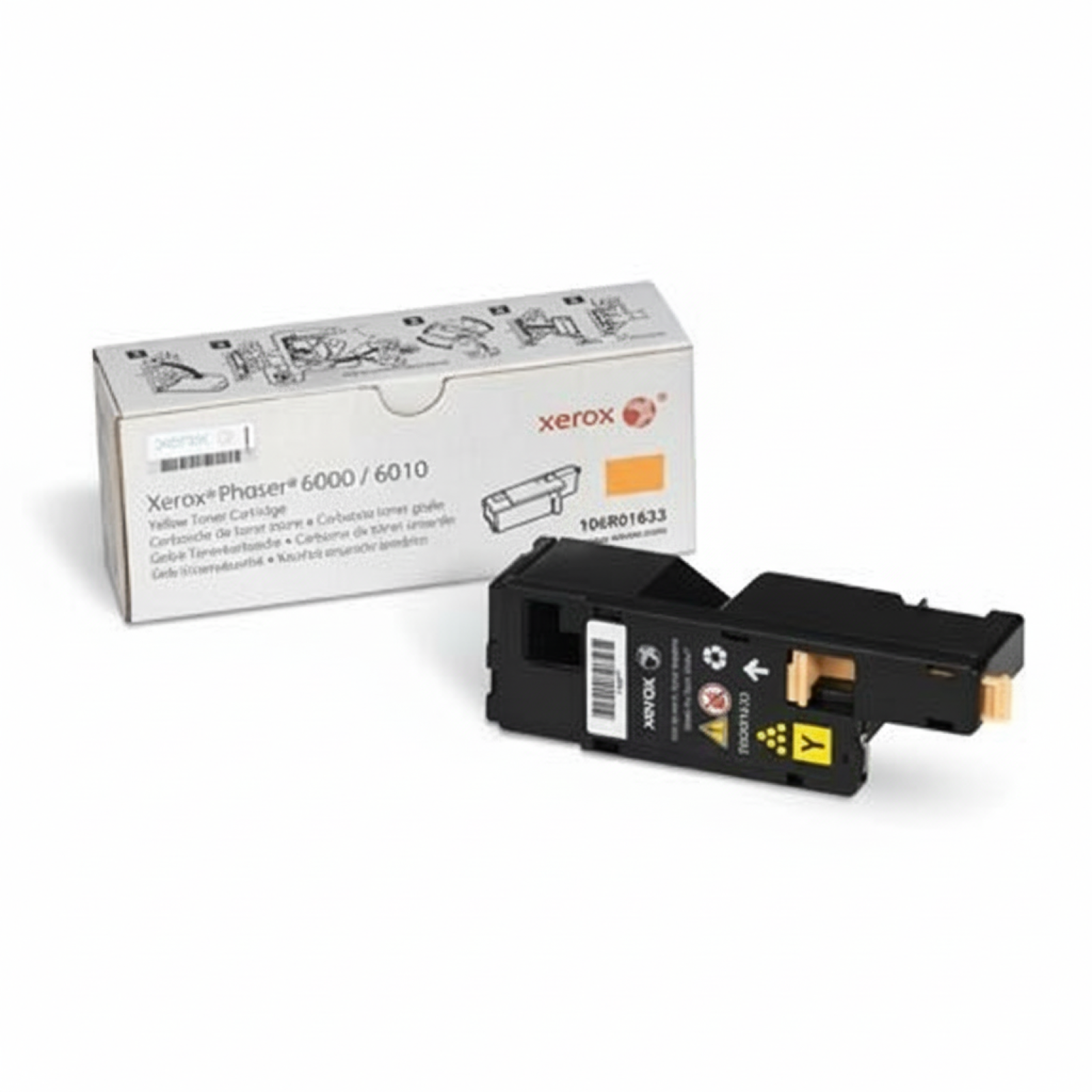 Original OEM Toner Xerox 6000 Y (106R01633) (Yellow)