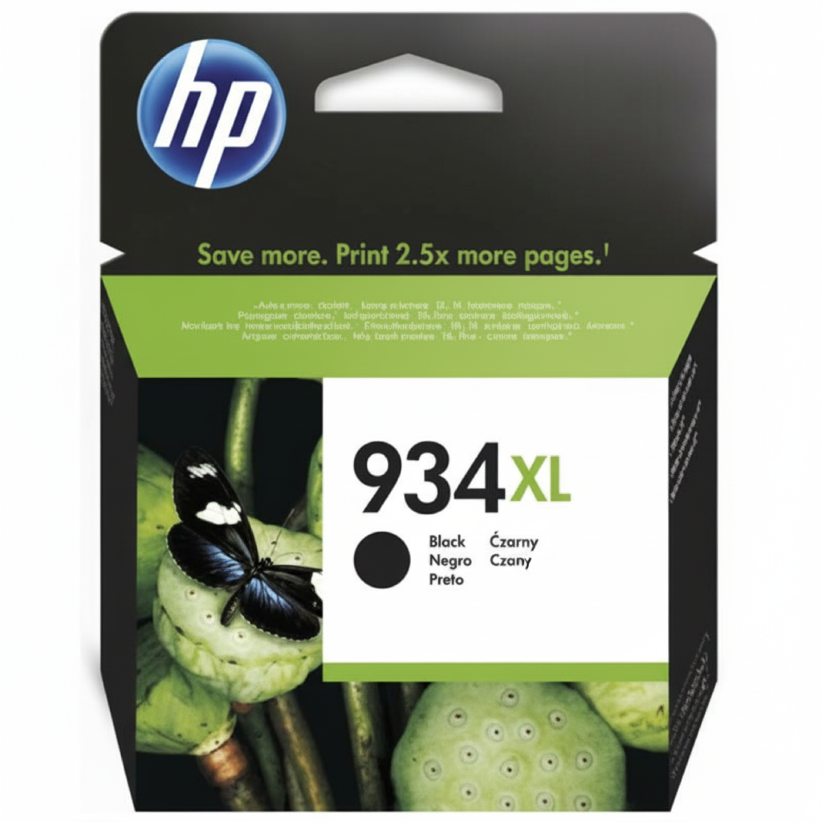 Original OEM Ink Cartridge HP 934 XL (C2P23AE) (Black)