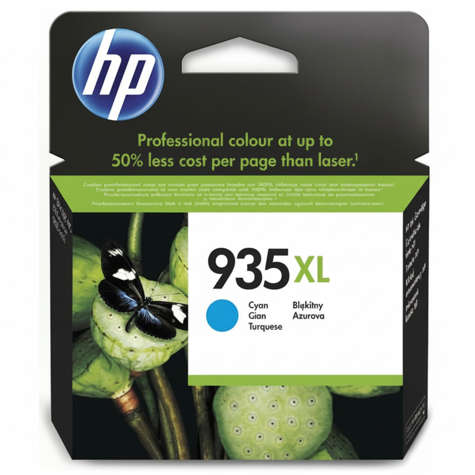 Original OEM Ink Cartridge HP 935 XL (C2P24AE) (Cyan)