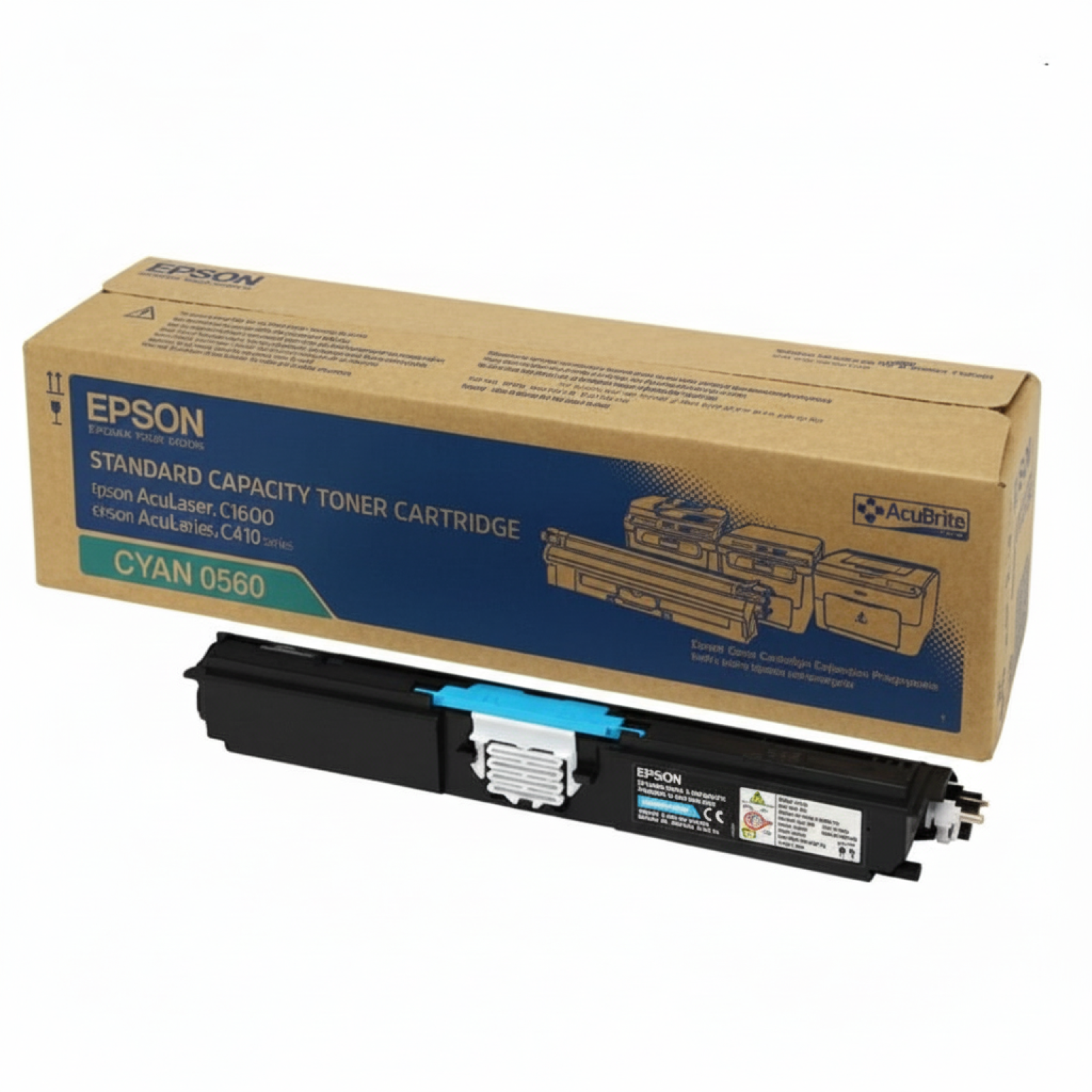 Original OEM Toner Epson C1600 CX16 (C13S050556) (Cyan)