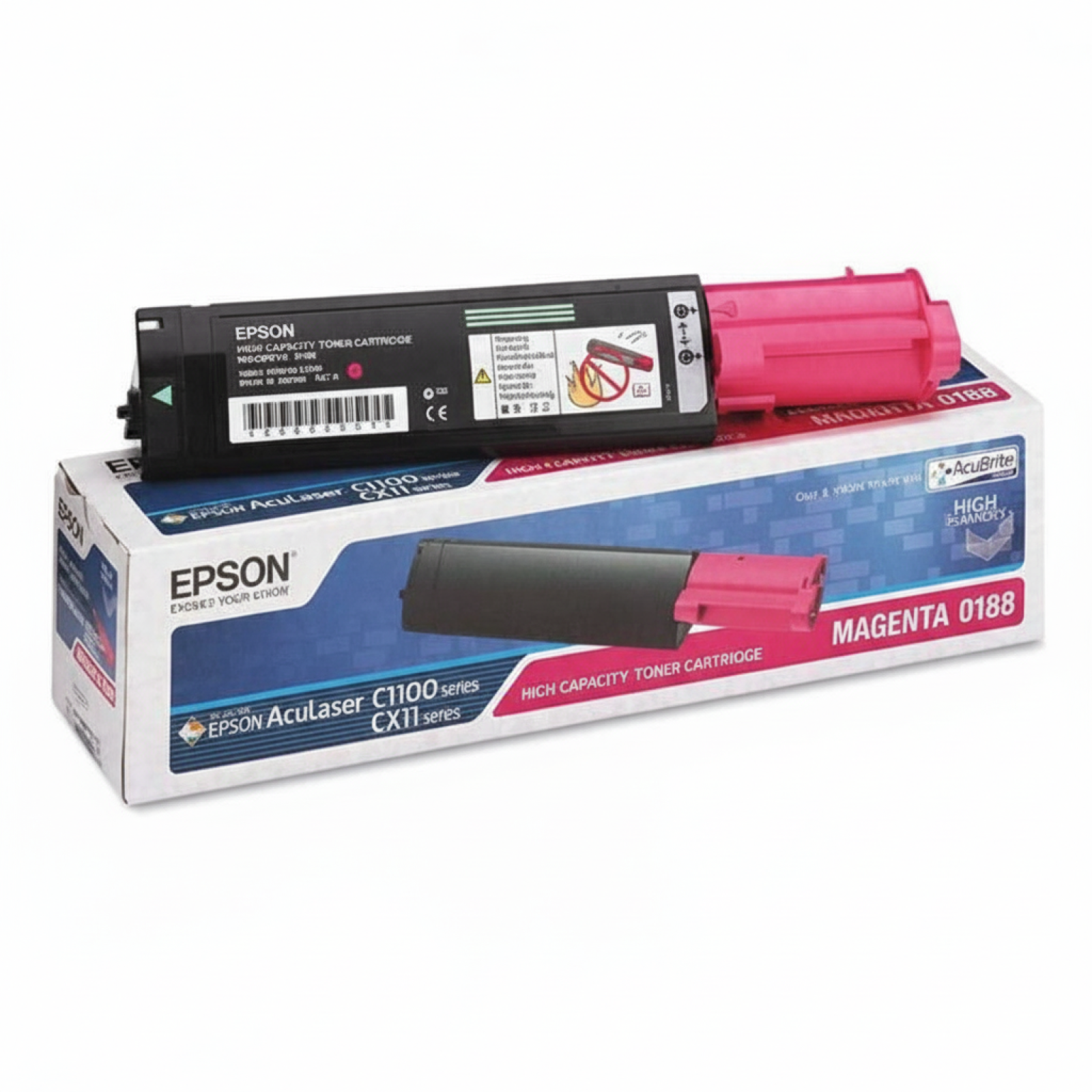 Original OEM Toner Epson C1100 (S050188) (Magenta)