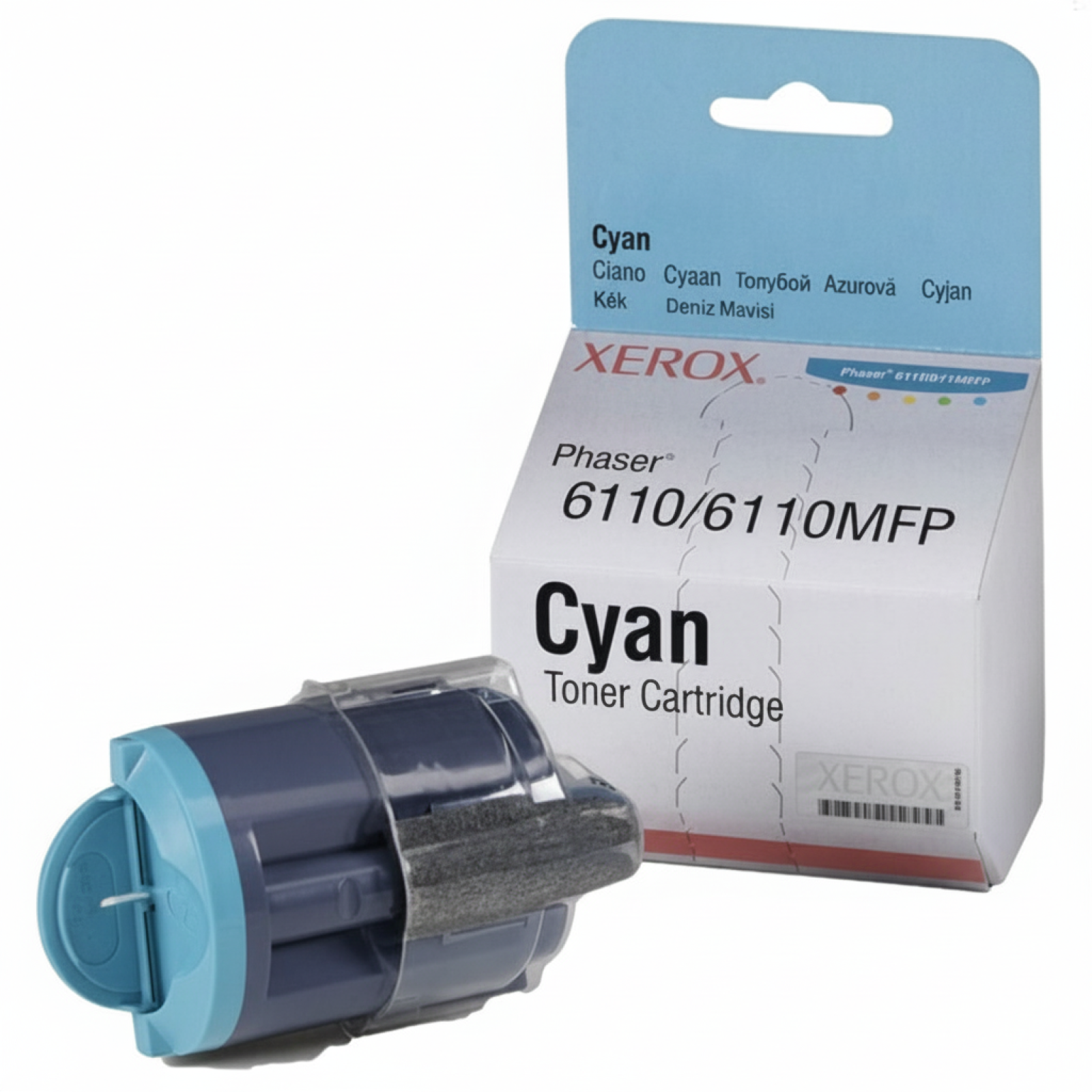 Original OEM Toner Xerox 6110 C (106R01206) (Cyan)