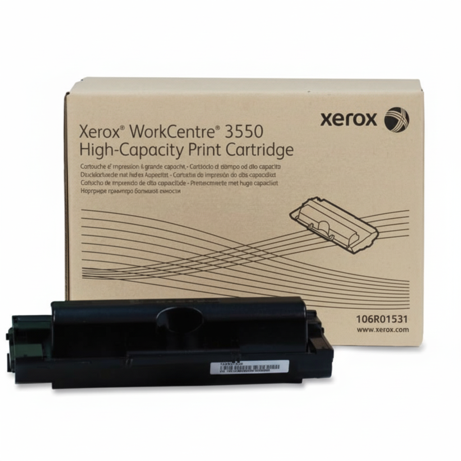 Original OEM Toner Xerox 3550 XL (106R01531) (Black)
