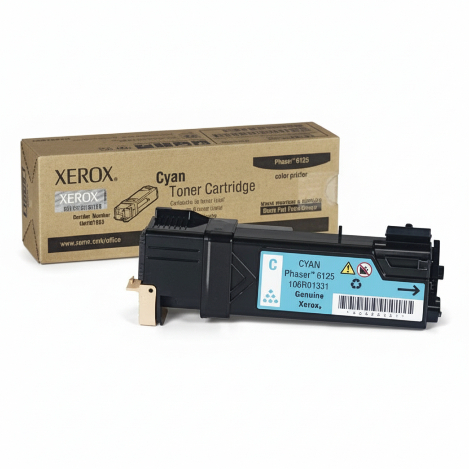 Original OEM Toner Xerox 6125 C (106R01335) (Cyan)