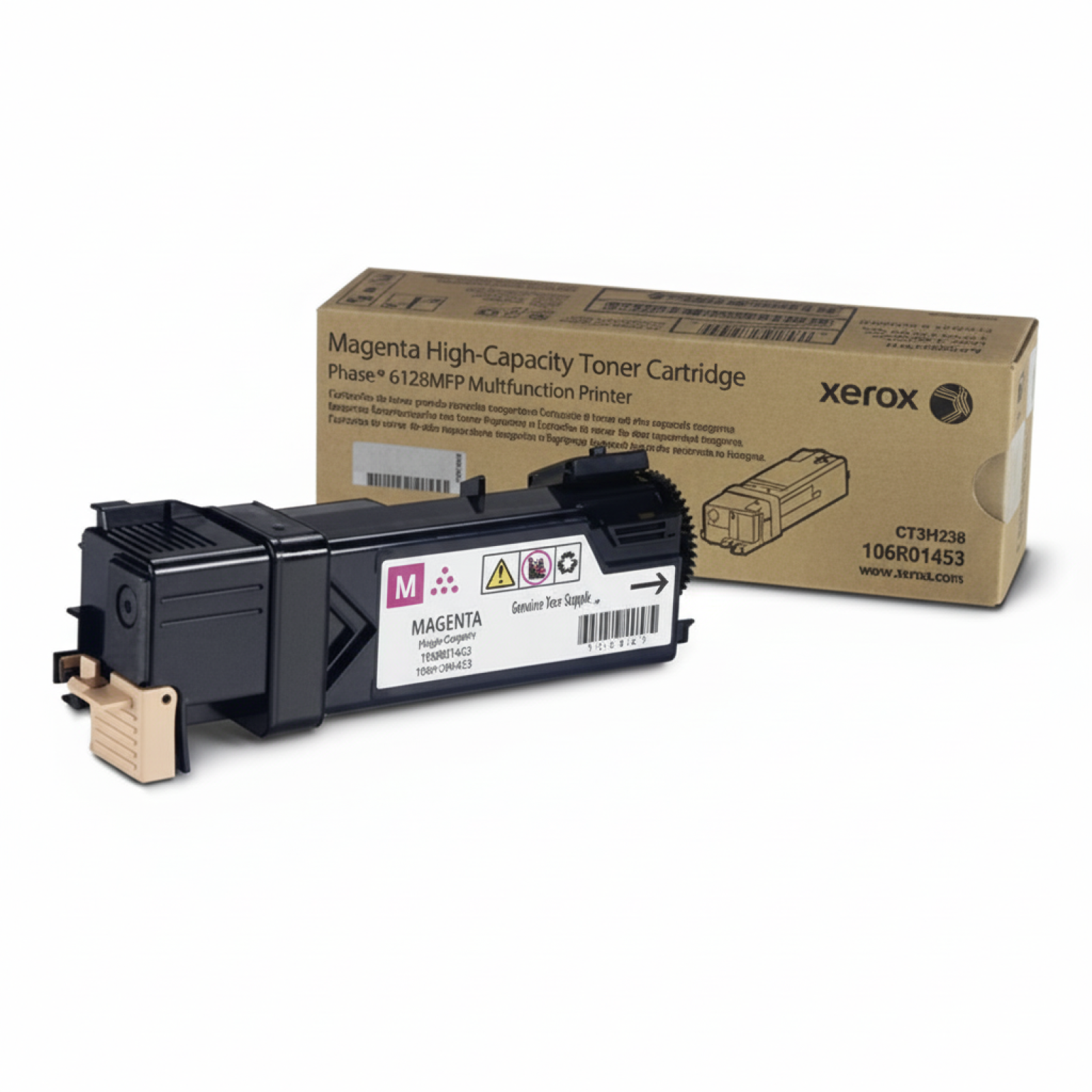 Original OEM Toner Xerox 6128 MFP M (106R01457) (Magenta)