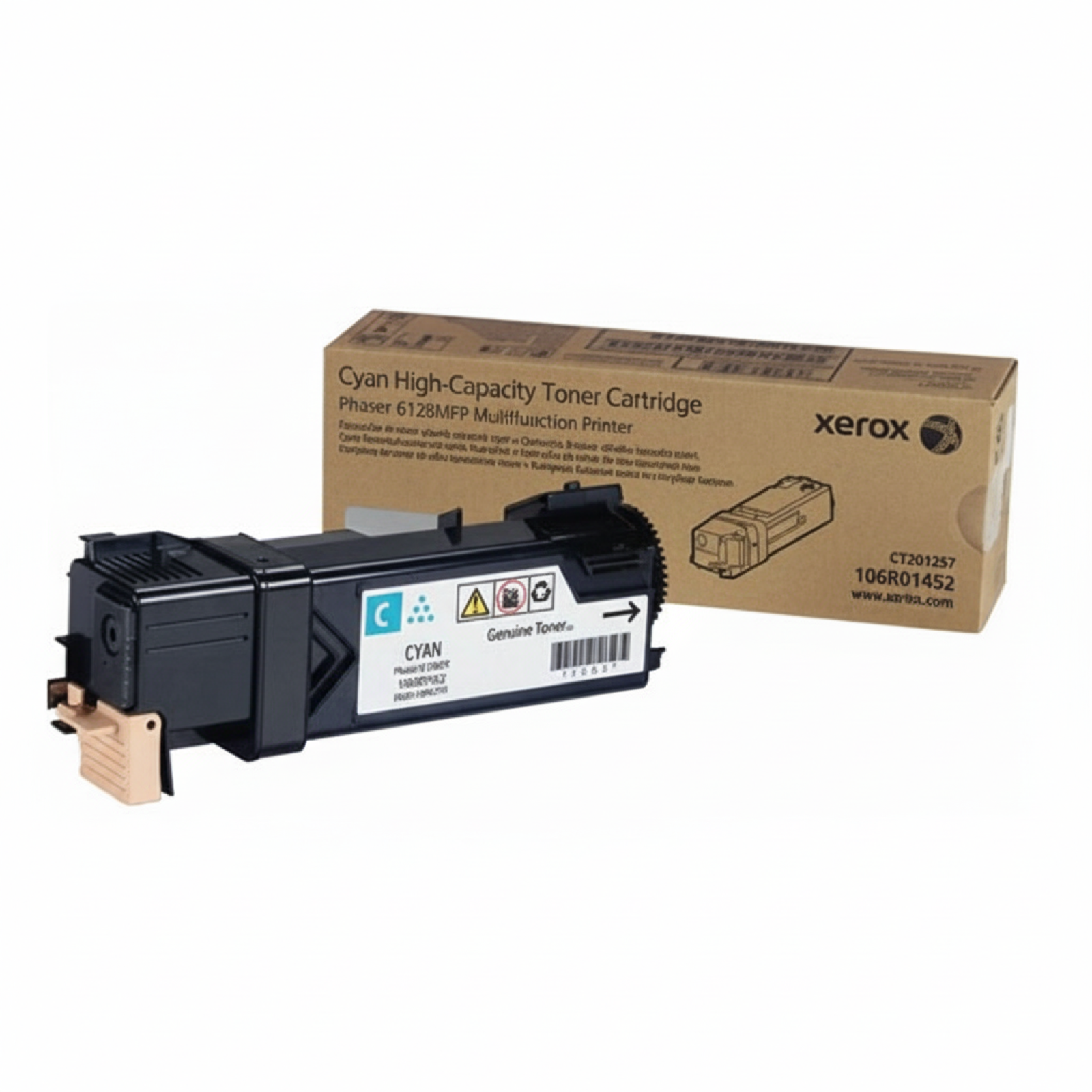 Original OEM Toner Xerox 6128 MFP C (106R01456) (Cyan)
