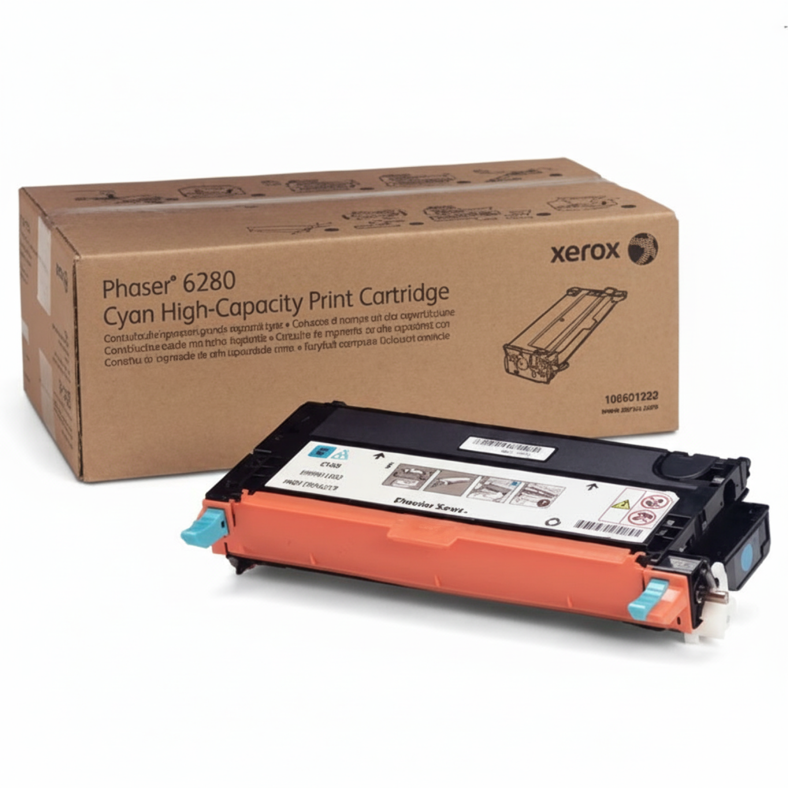 Original OEM Toner Xerox 6280 C (106R01400) (Cyan)