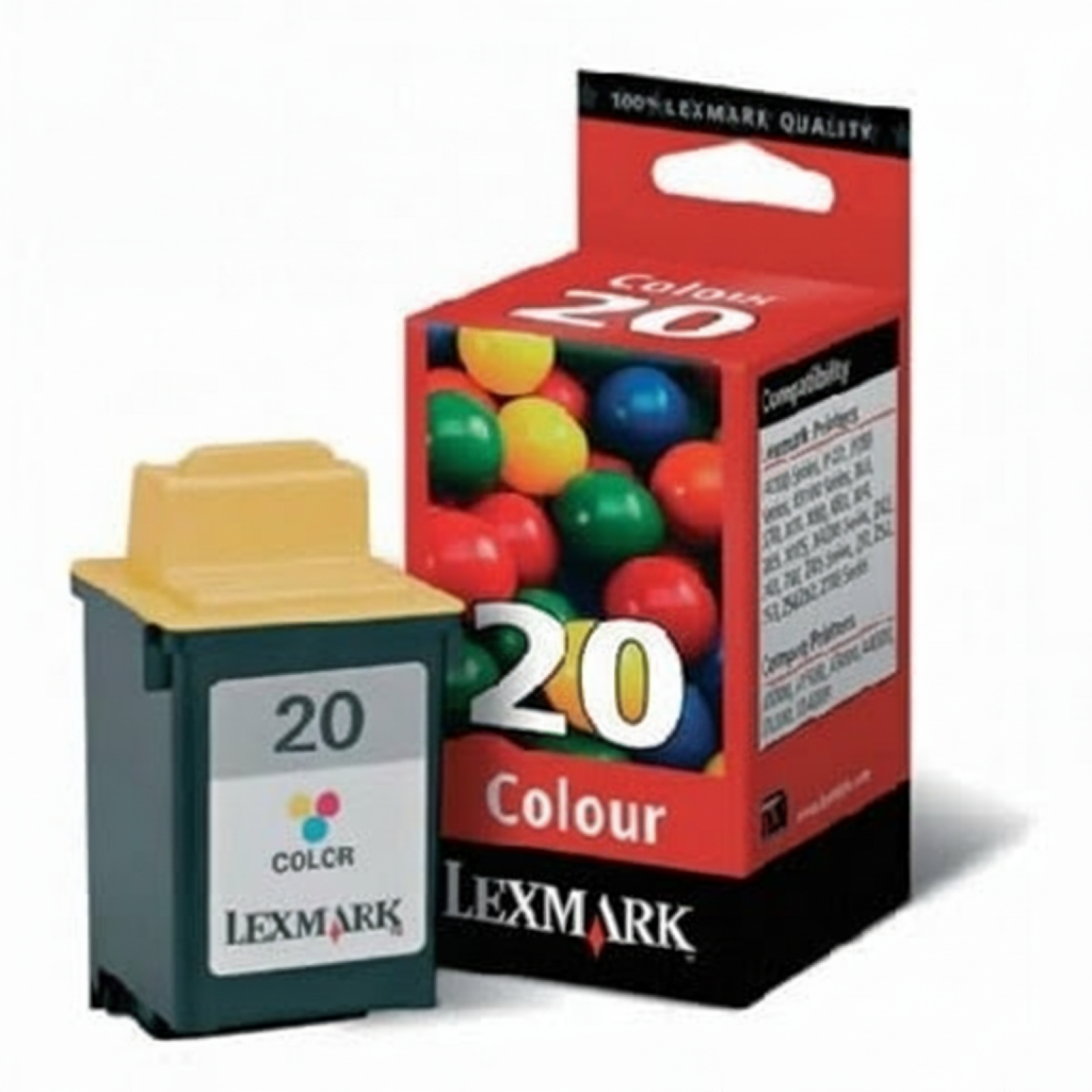 Original OEM Ink Cartridge Lexmark 20 (15M0120, 15MX120E) (Color)