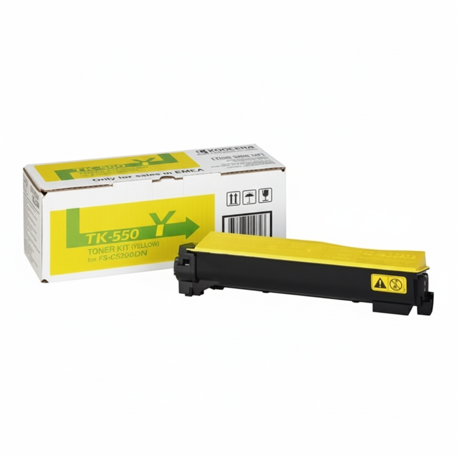 Original OEM Toner Kyocera TK-550 (1T02HMAEU0) (Yellow)