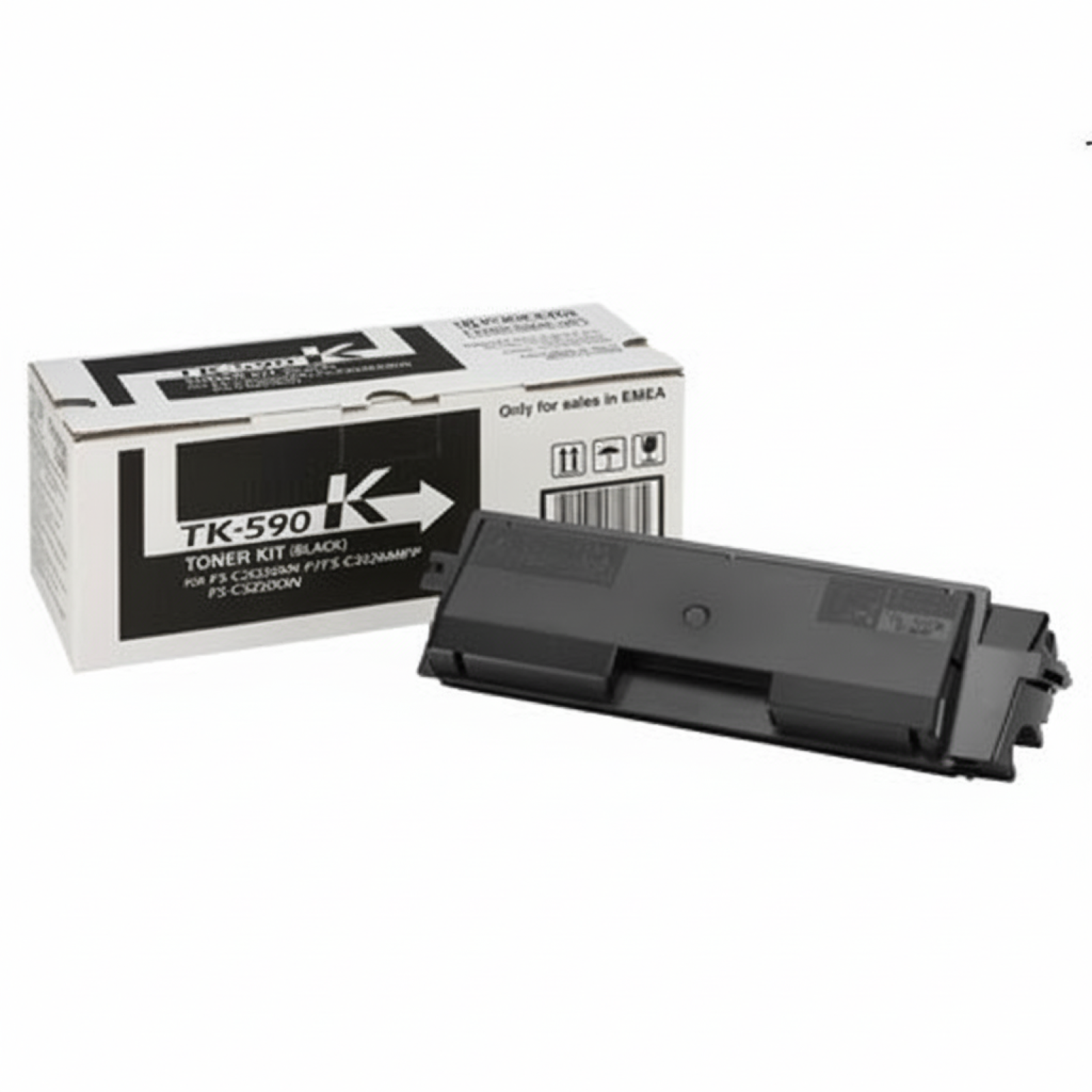 Original OEM Toner Kyocera TK-590K (1T02KV0NL0) (Black)