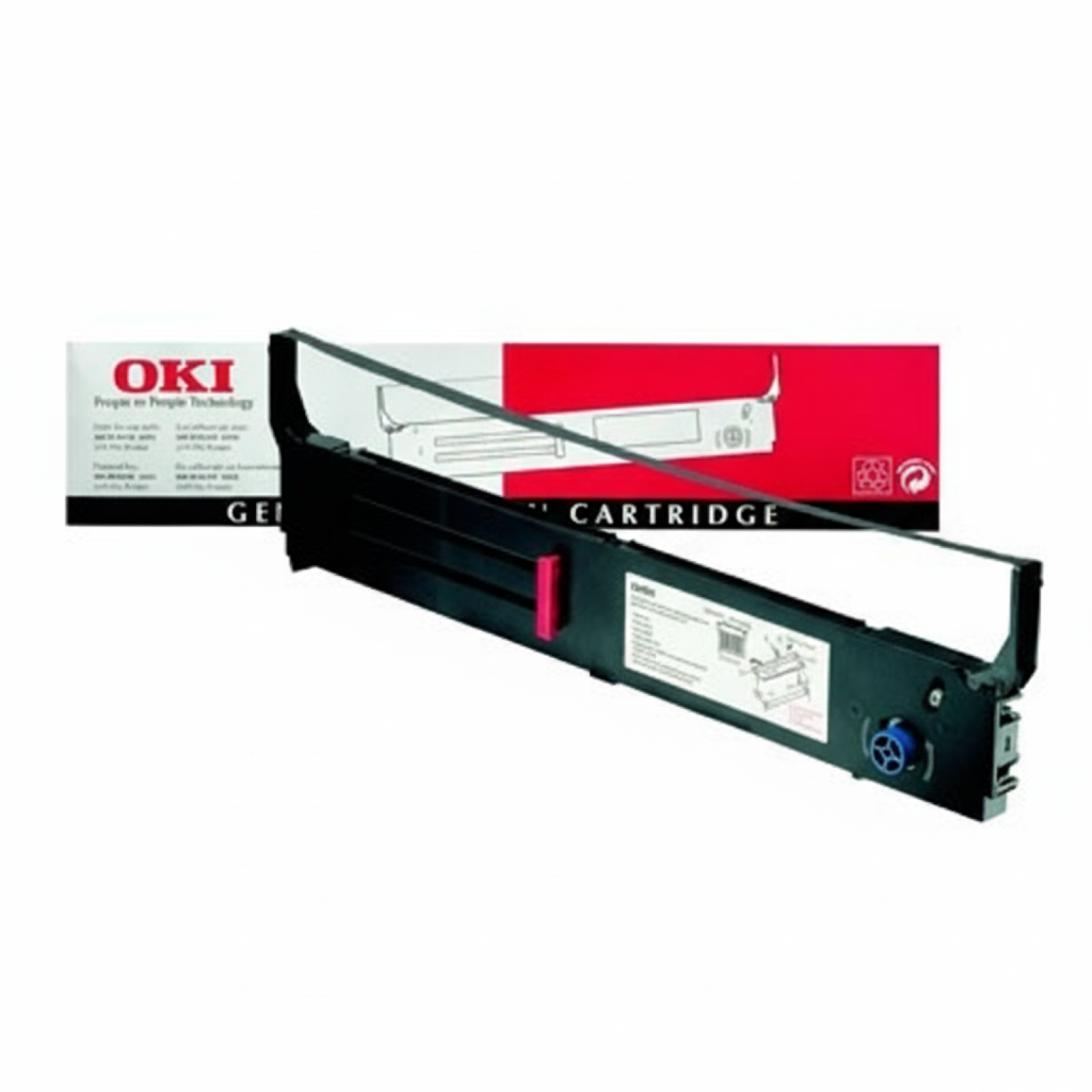 Original OEM Ink Ribbon Oki RIB-4410 (40629303) (Black)
