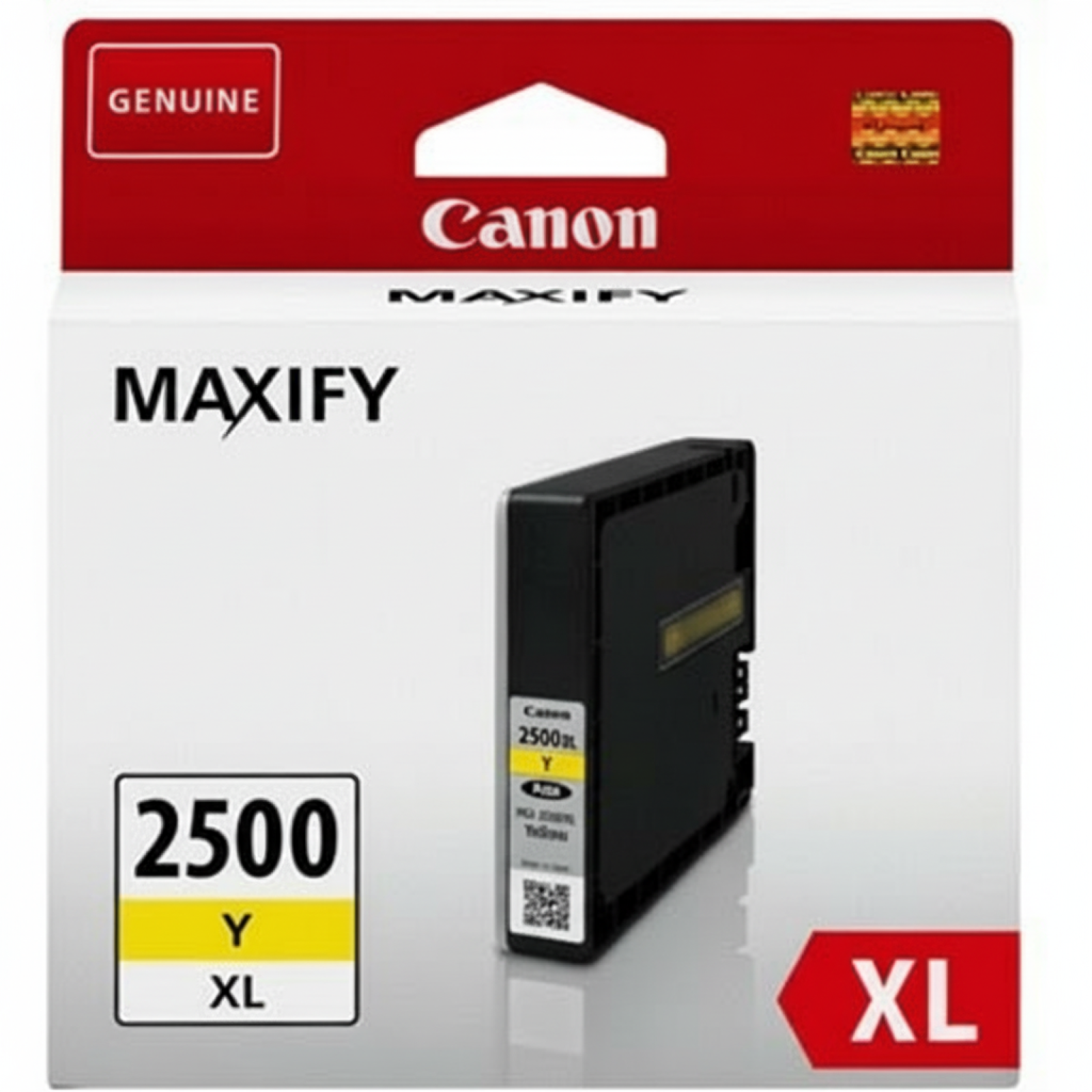 Original OEM Ink Cartridge Canon PGI-2500 XL Y (9267B001) (Yellow)