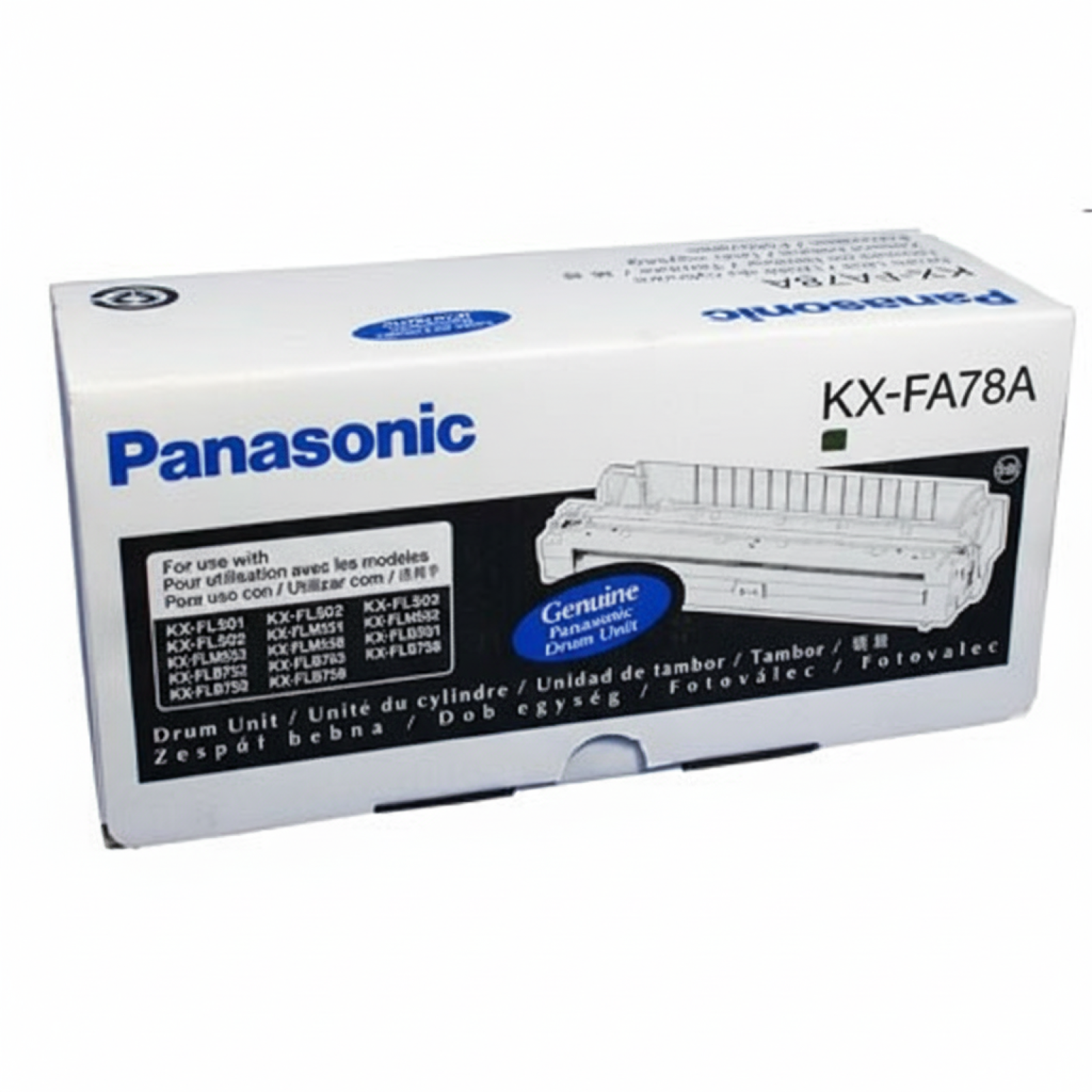 Original OEM Drum Unit Panasonic KX-FA78A (KXFA78A) (Black)