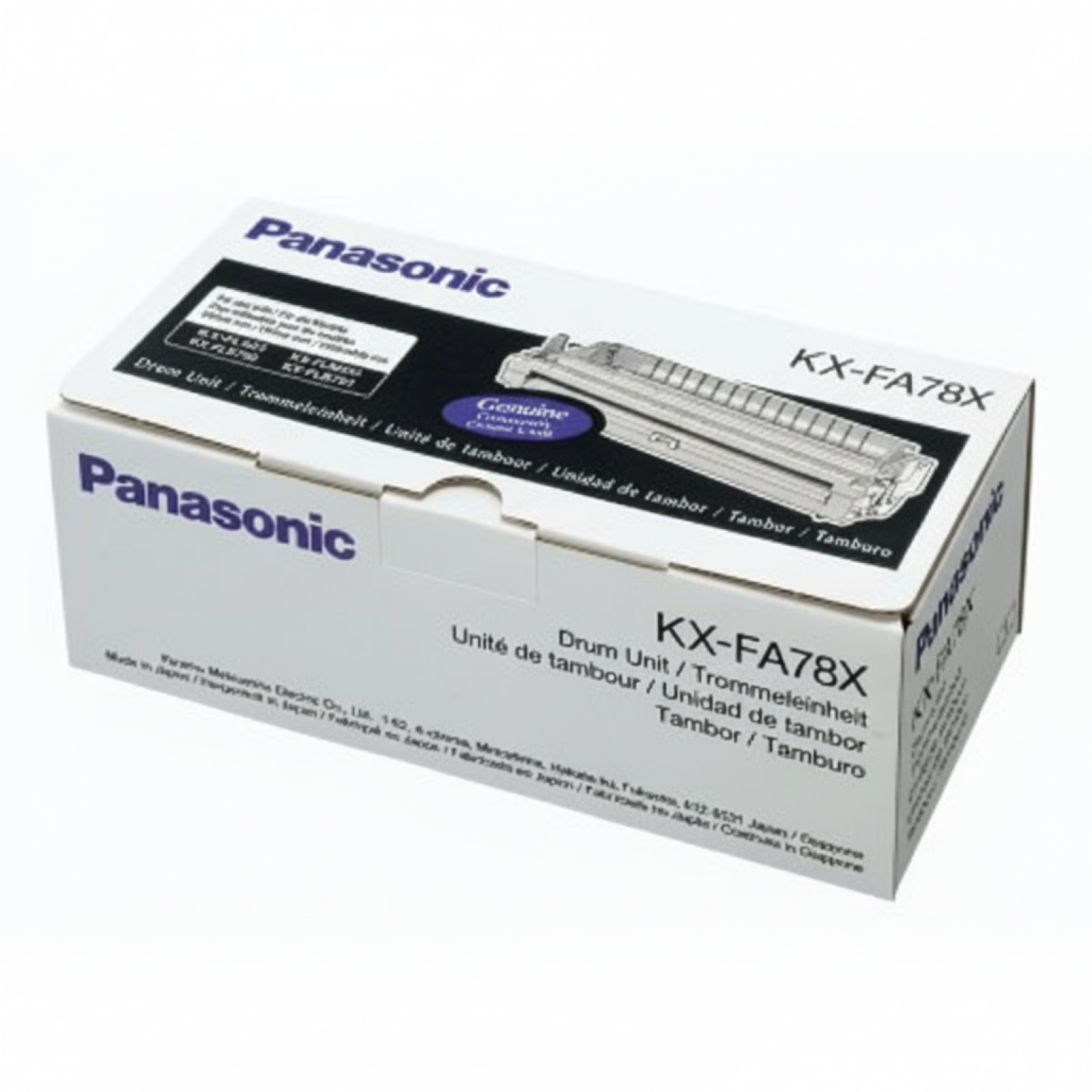 Original OEM Drum Unit Panasonic KX-FA78X (KXFA78X) (Black)