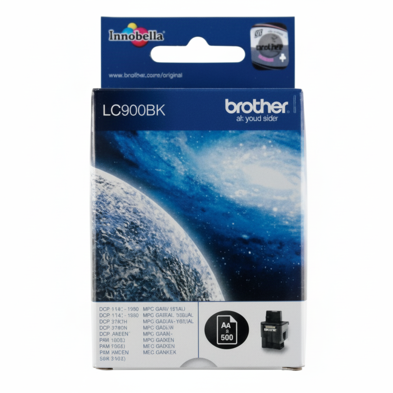 Original OEM Ink Cartridge Brother LC-900 BK (LC900BK) (Black)