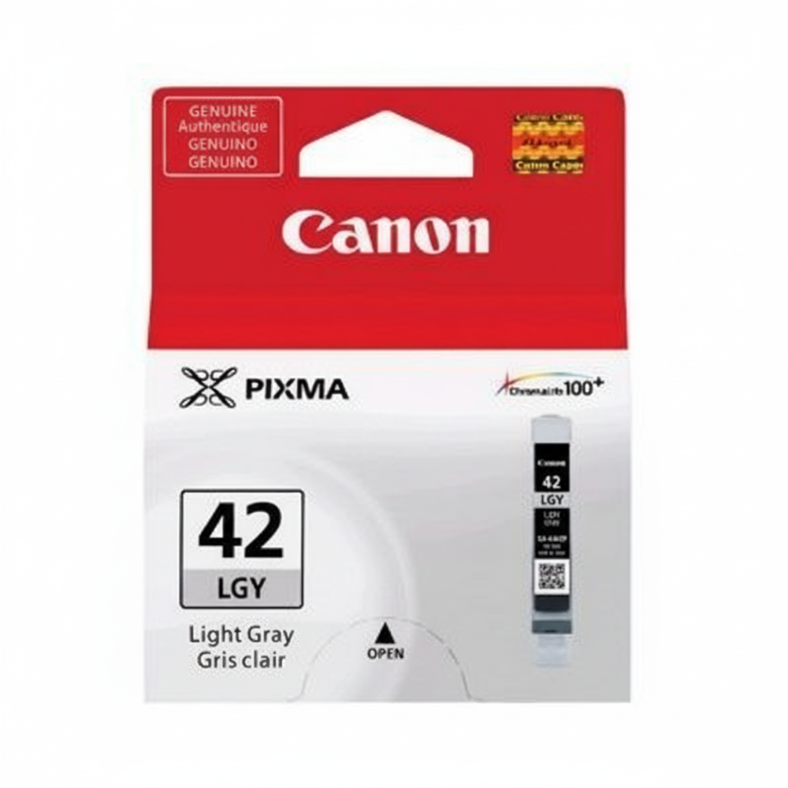 Original OEM Ink Cartridge Canon CLI-42 LGY (6391B001) (Light gray)